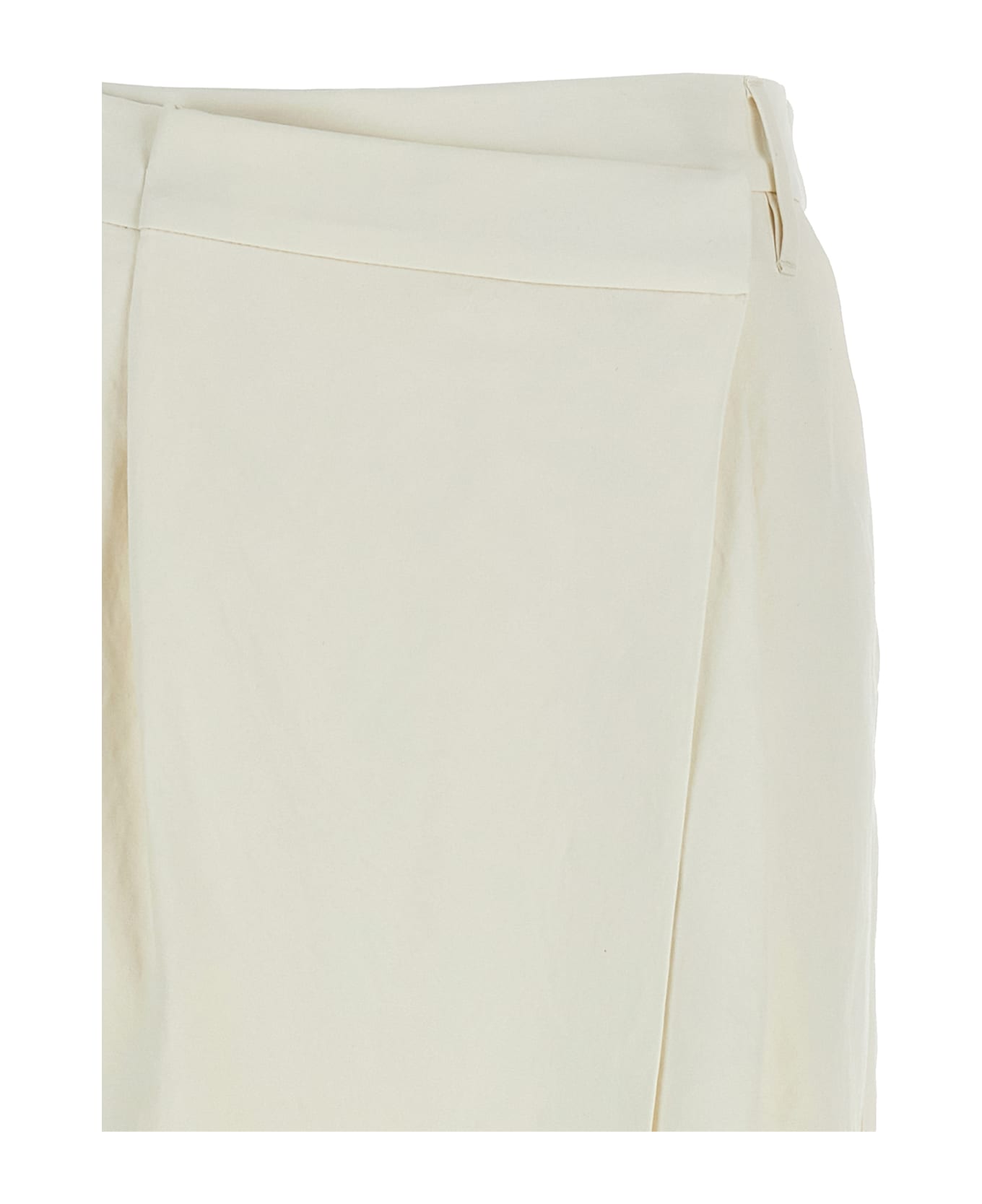 Brunello Cucinelli 'wrap' Skirt - White