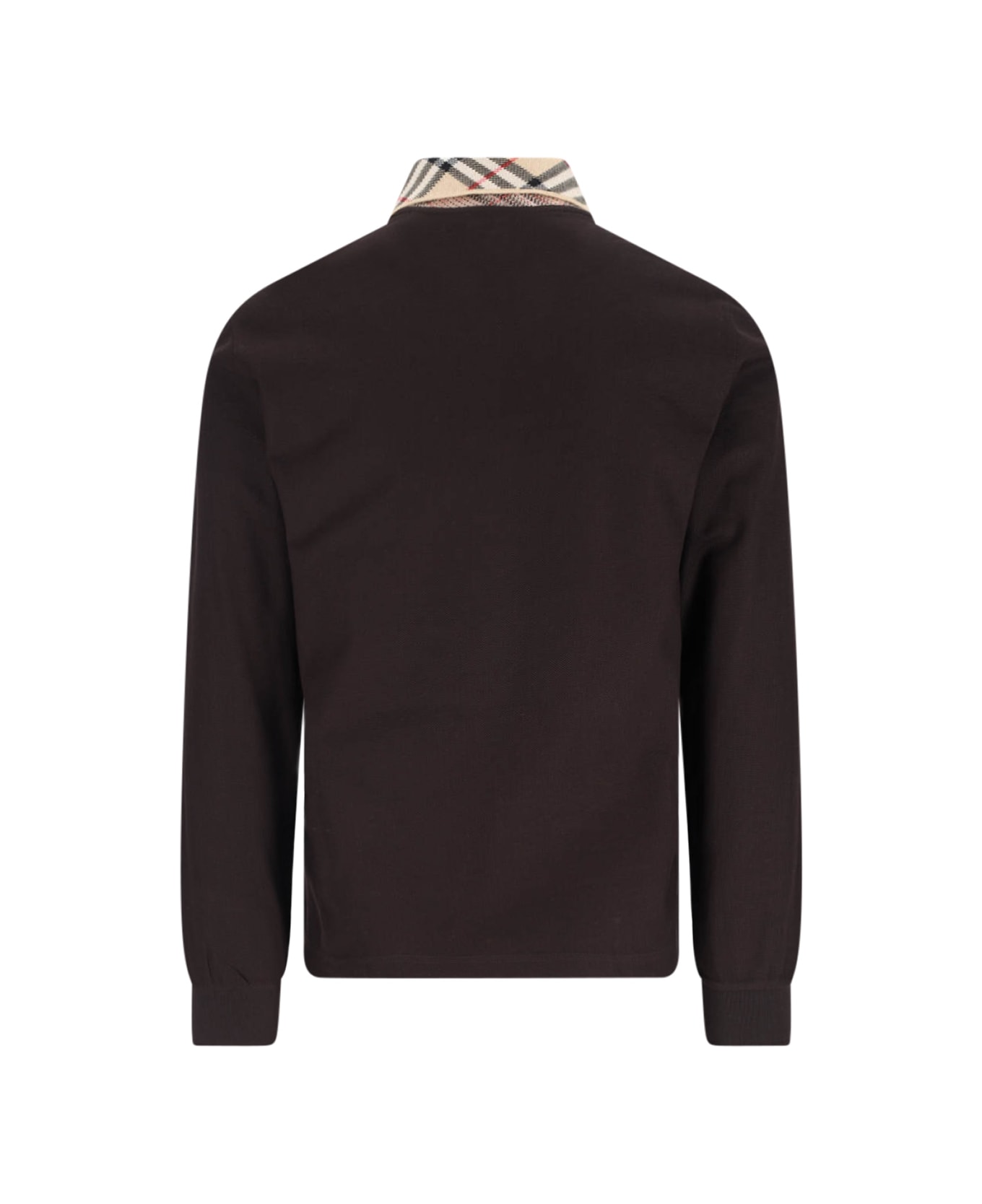 Burberry Polo "check" - Brown