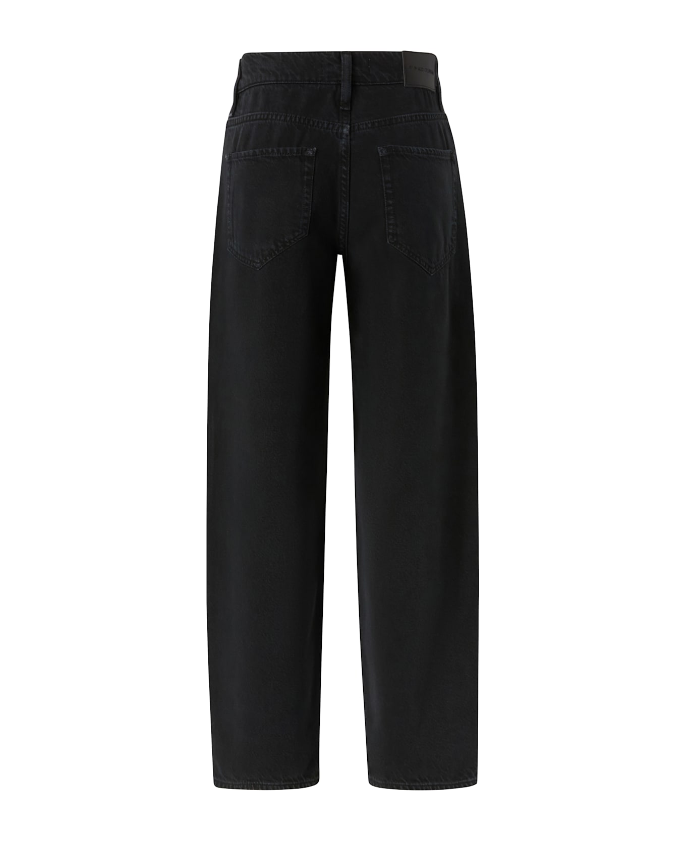 Pinko Balloon-fit Denim Jeans - NERO LIMOUSINE
