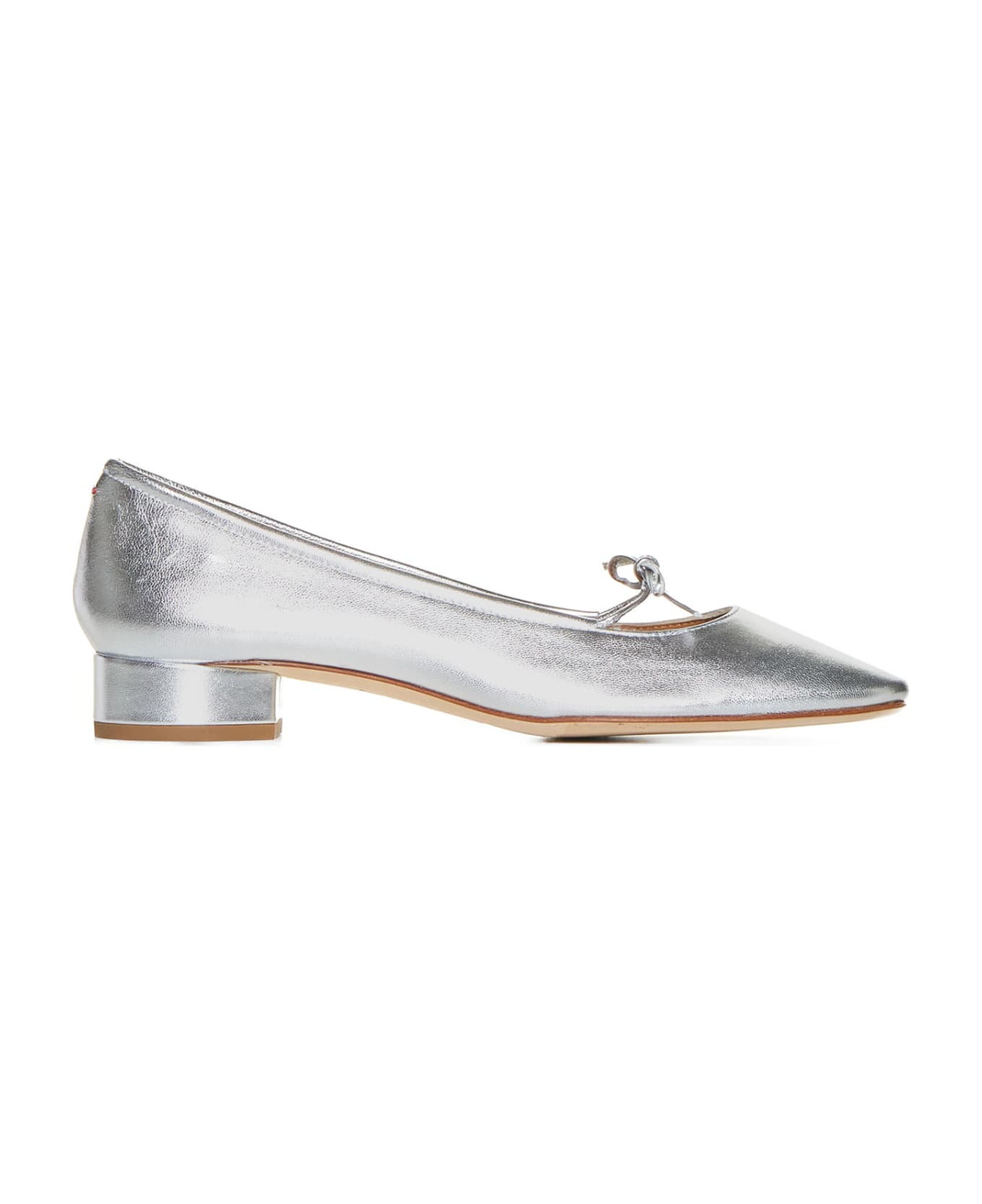 aeyde Flat Shoes - Silver