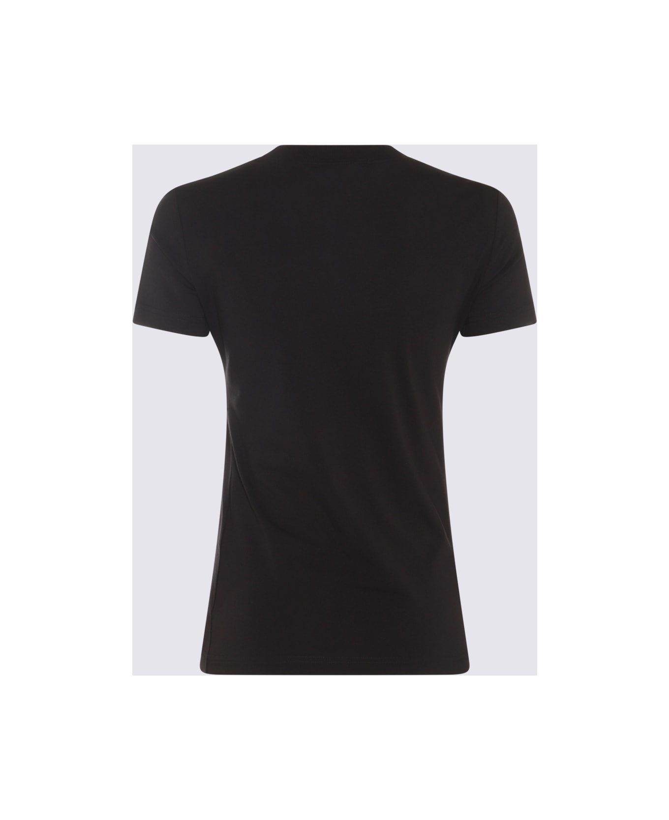Versace Jeans Couture Black Cotton Blend T-shirt Versace Jeans Couture Tシャツ