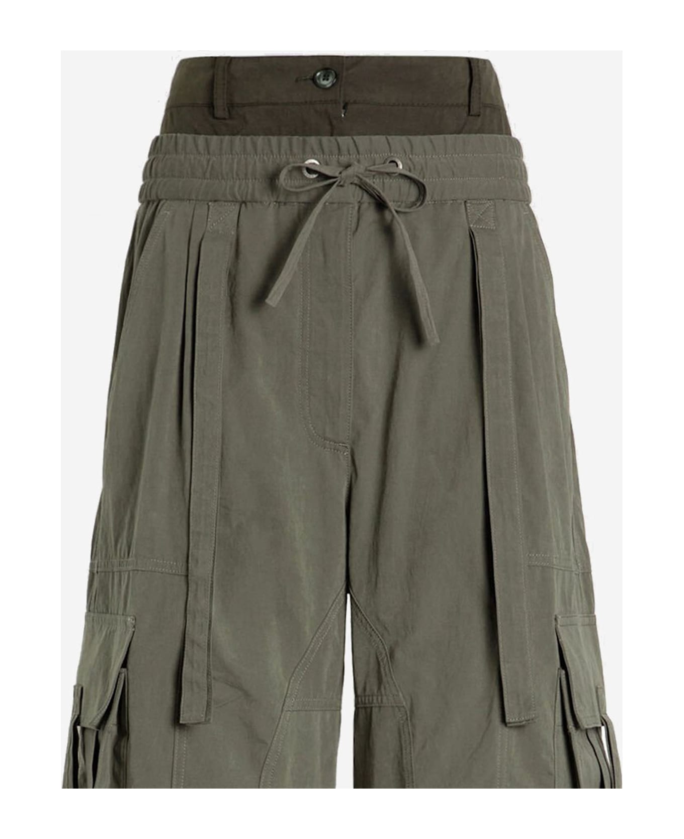 Dolce 
Gabbana Waxed Faille Pants - Green