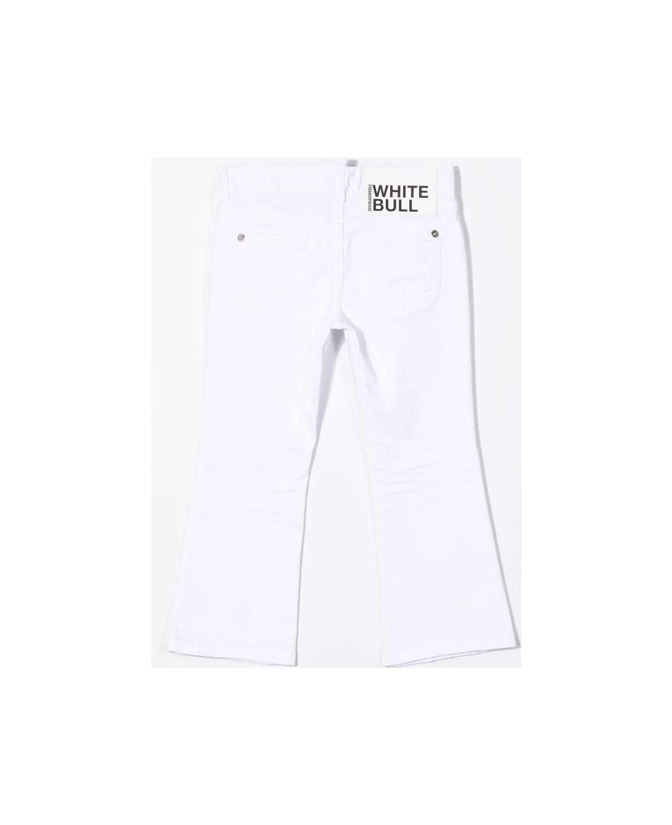 Dsquared2 Flared Jeans - White
