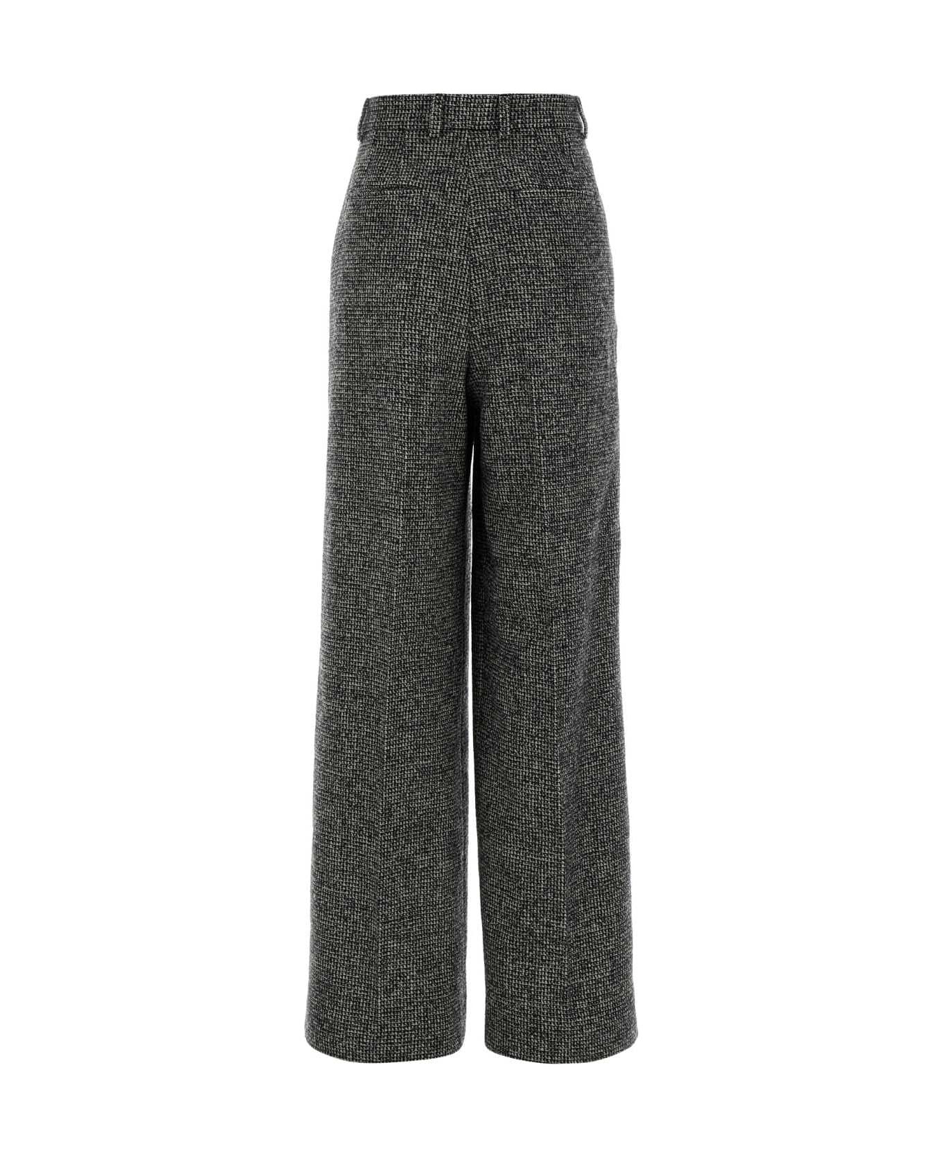 Dolce 
Gabbana Embroidered Stretch Wool Blend Pant - FANTASIANONSTAMPA