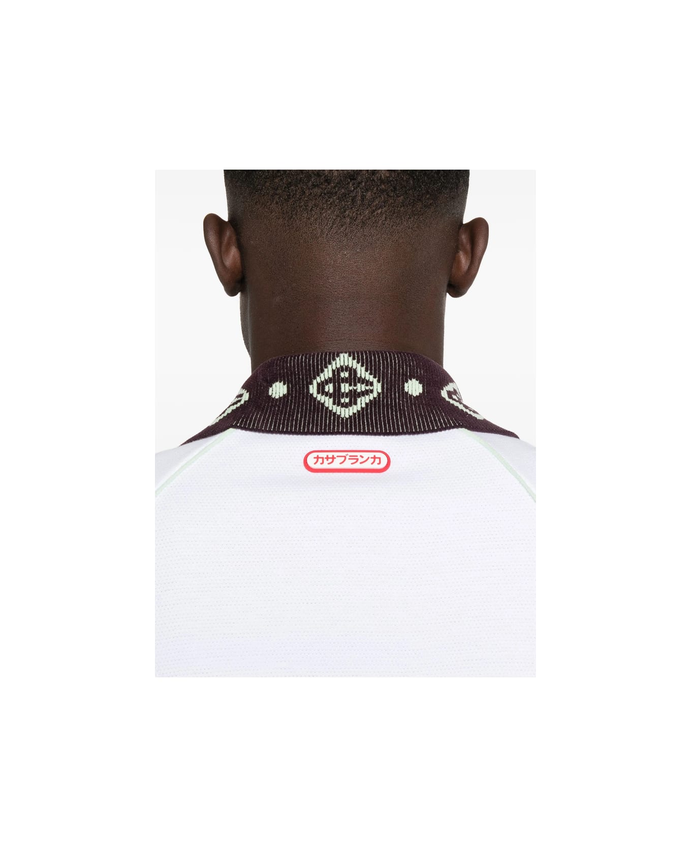 Casablanca Sweater - WHITE ポロシャツ