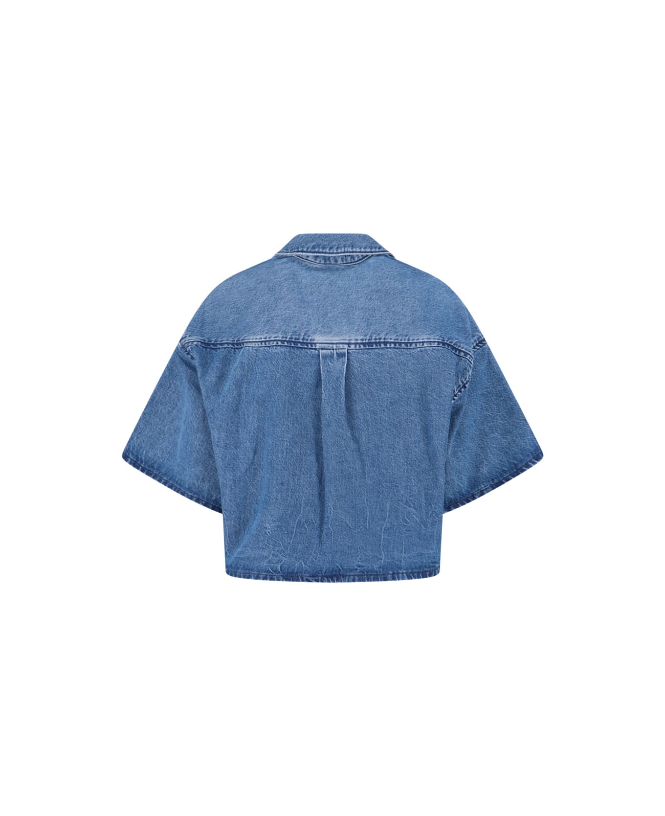 Alexander Wang Cropped Shirt - Blue