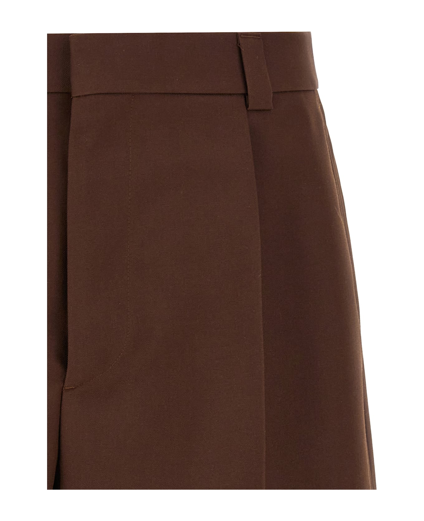 Gucci Wool Shorts - Brown
