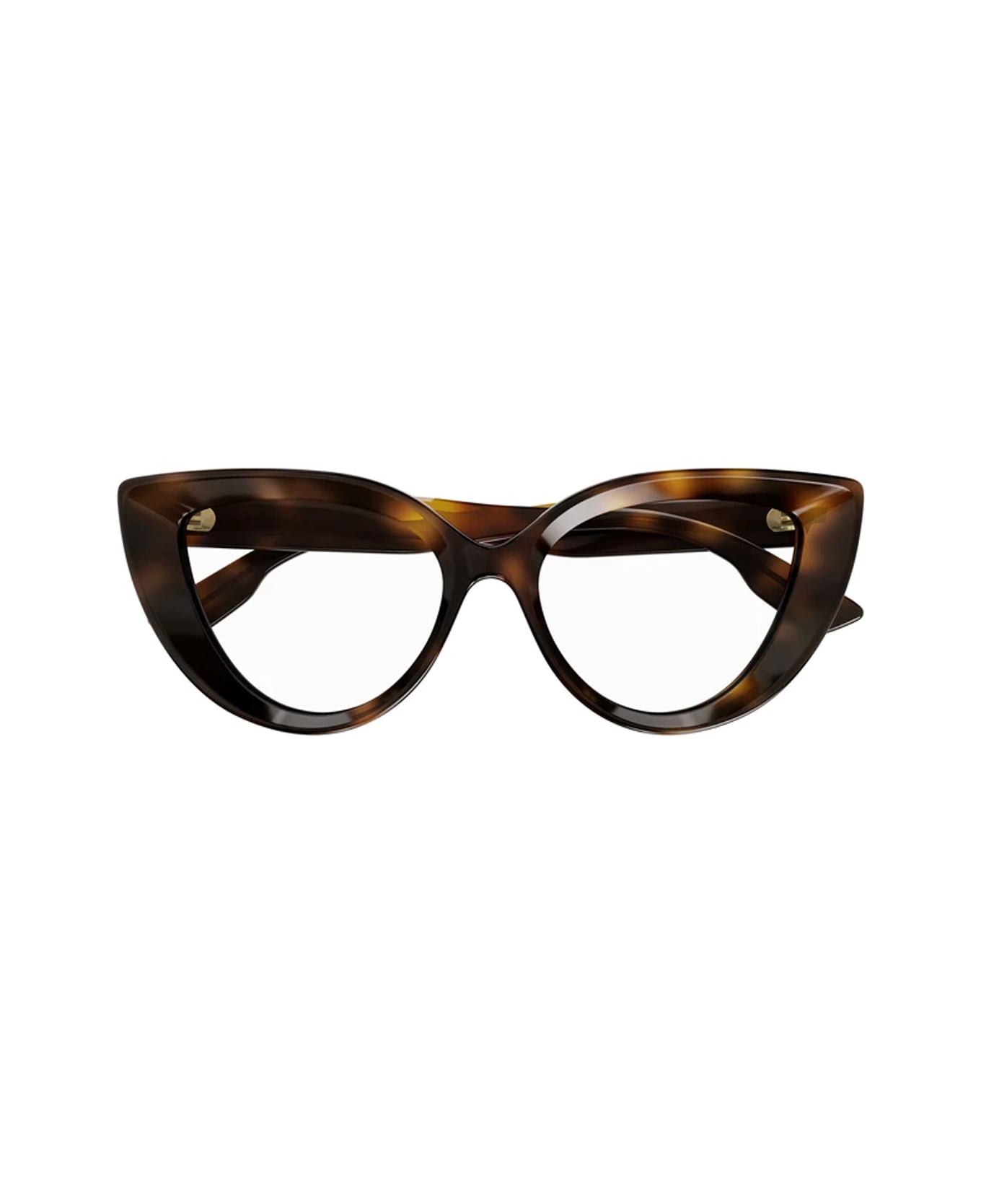 Gucci Eyewear Platform Gucci Gg1530o Linea Rivets 002 Glasses - Marrone