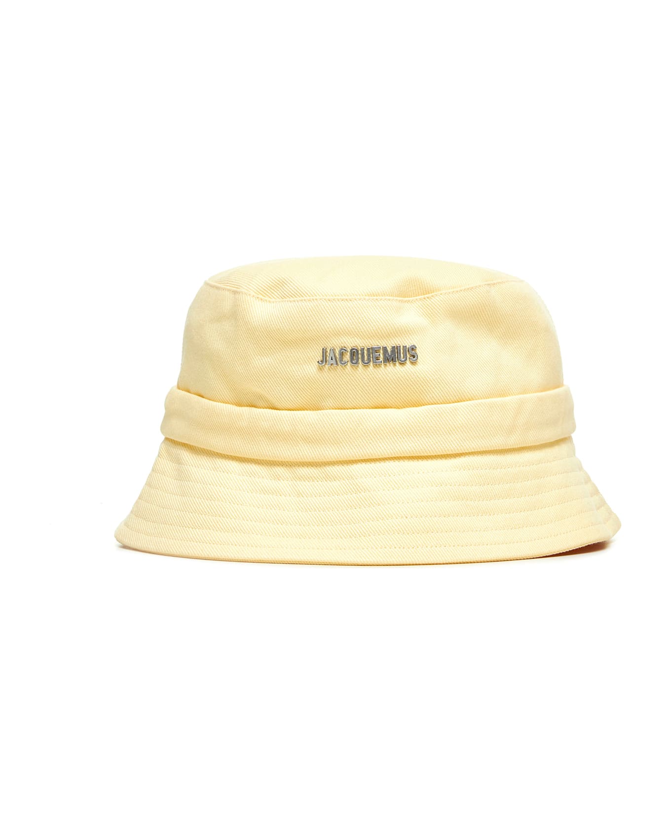 Jacquemus Le Bob Gadjo Drawstring Bucket Hat - Pale yellow