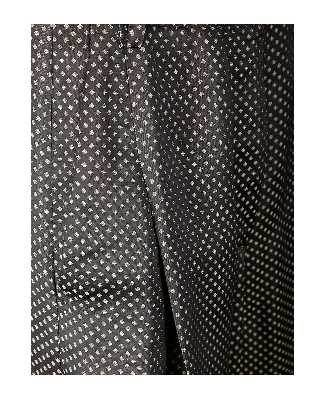 Alberto Biani Viscose Trousers - BLACK