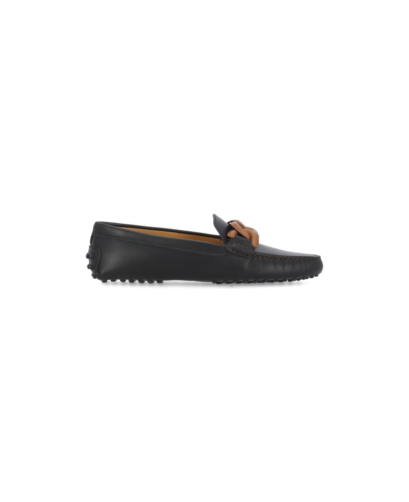 Tod's Gommino Kate Leather Moccasin - Black