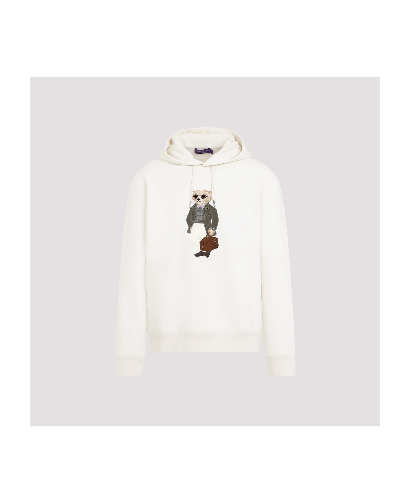 Ralph Lauren Bear Hoodie - Classic Cream