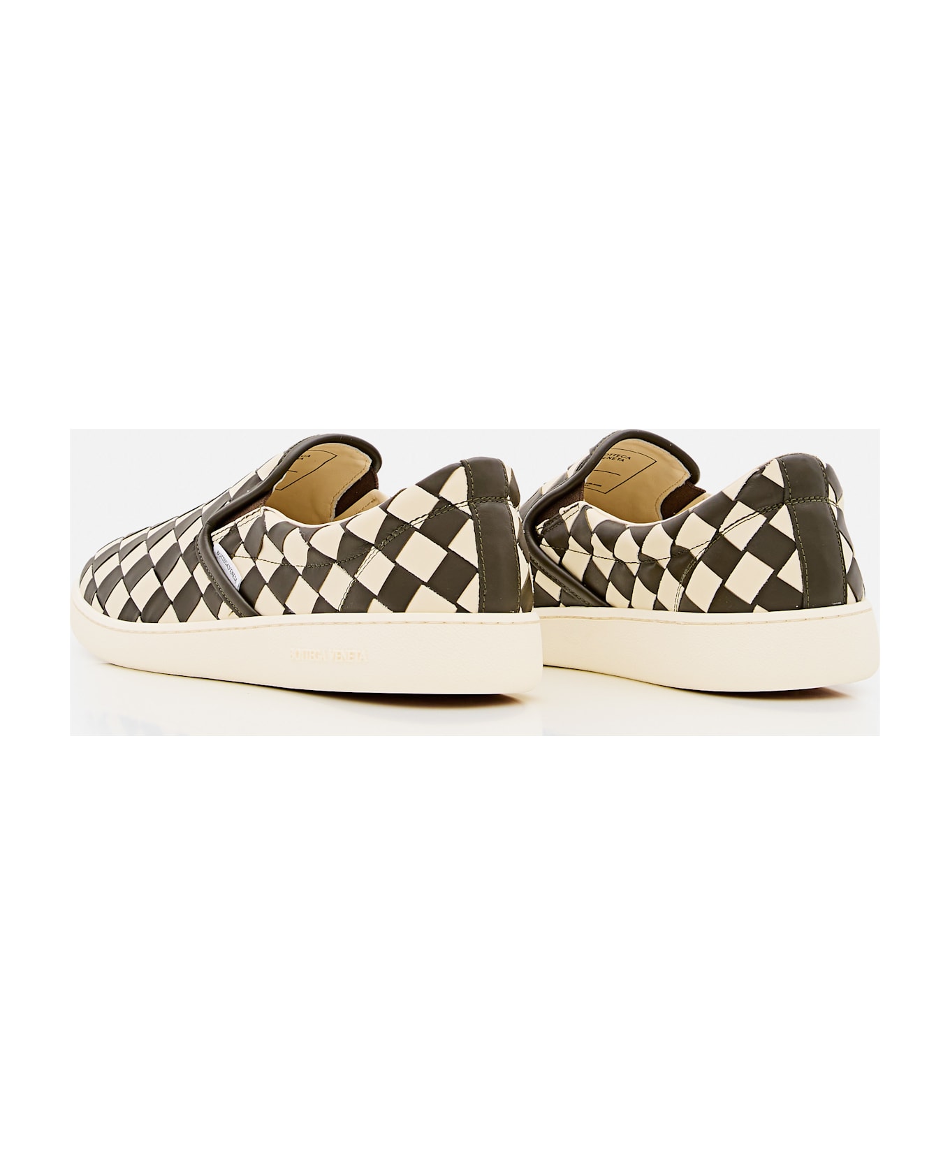 Bottega Veneta Slip On Sawyer Sneakers - BIANCO verde