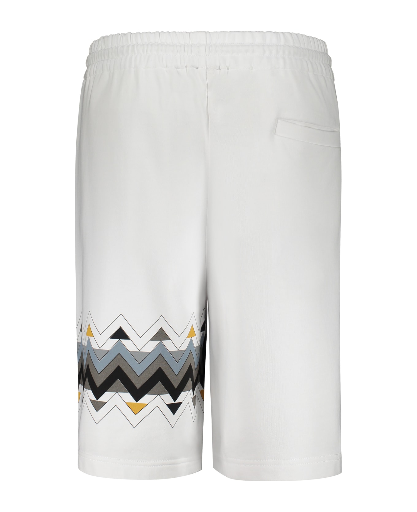 Missoni Cotton Bermuda Shorts - White