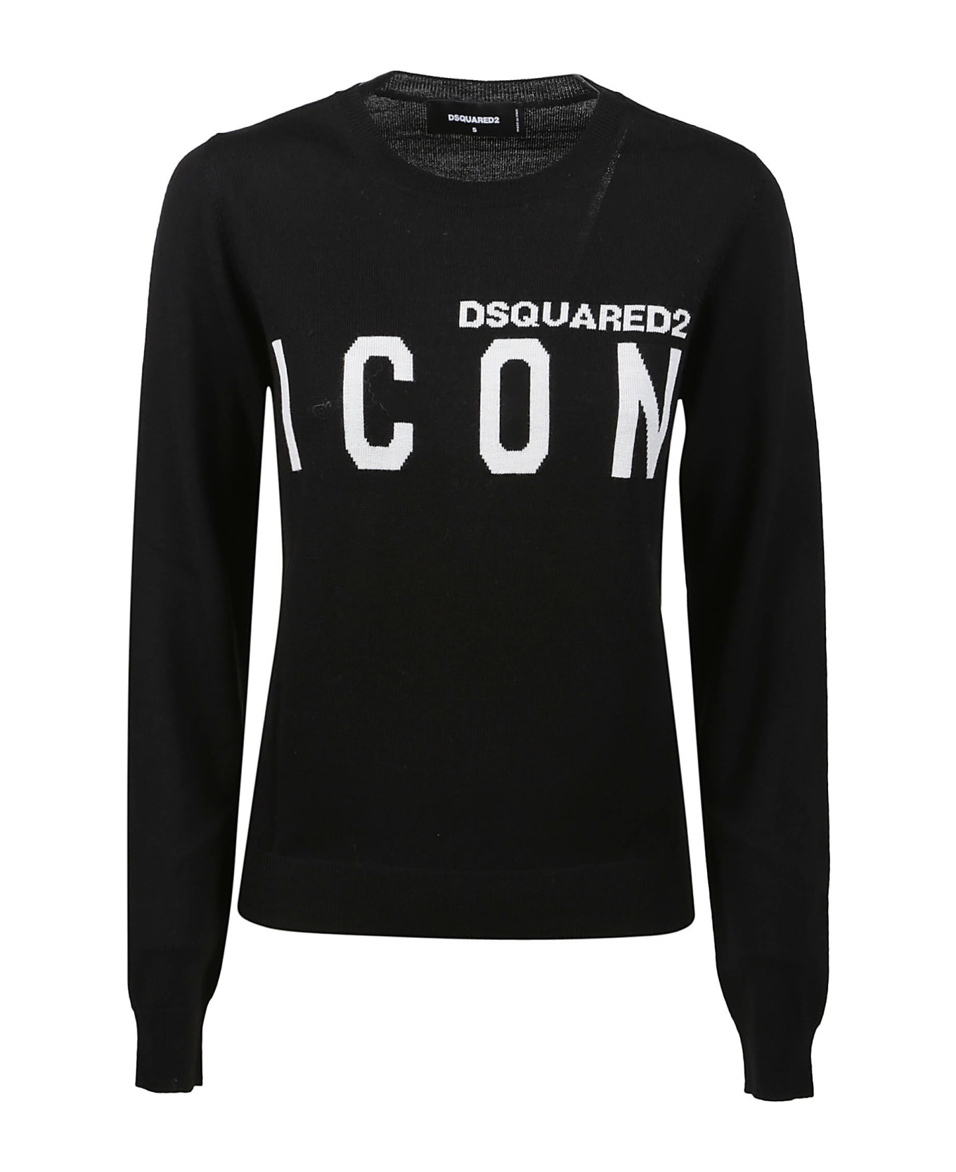 Dsquared2 Icon Sweater - Black/white Logo
