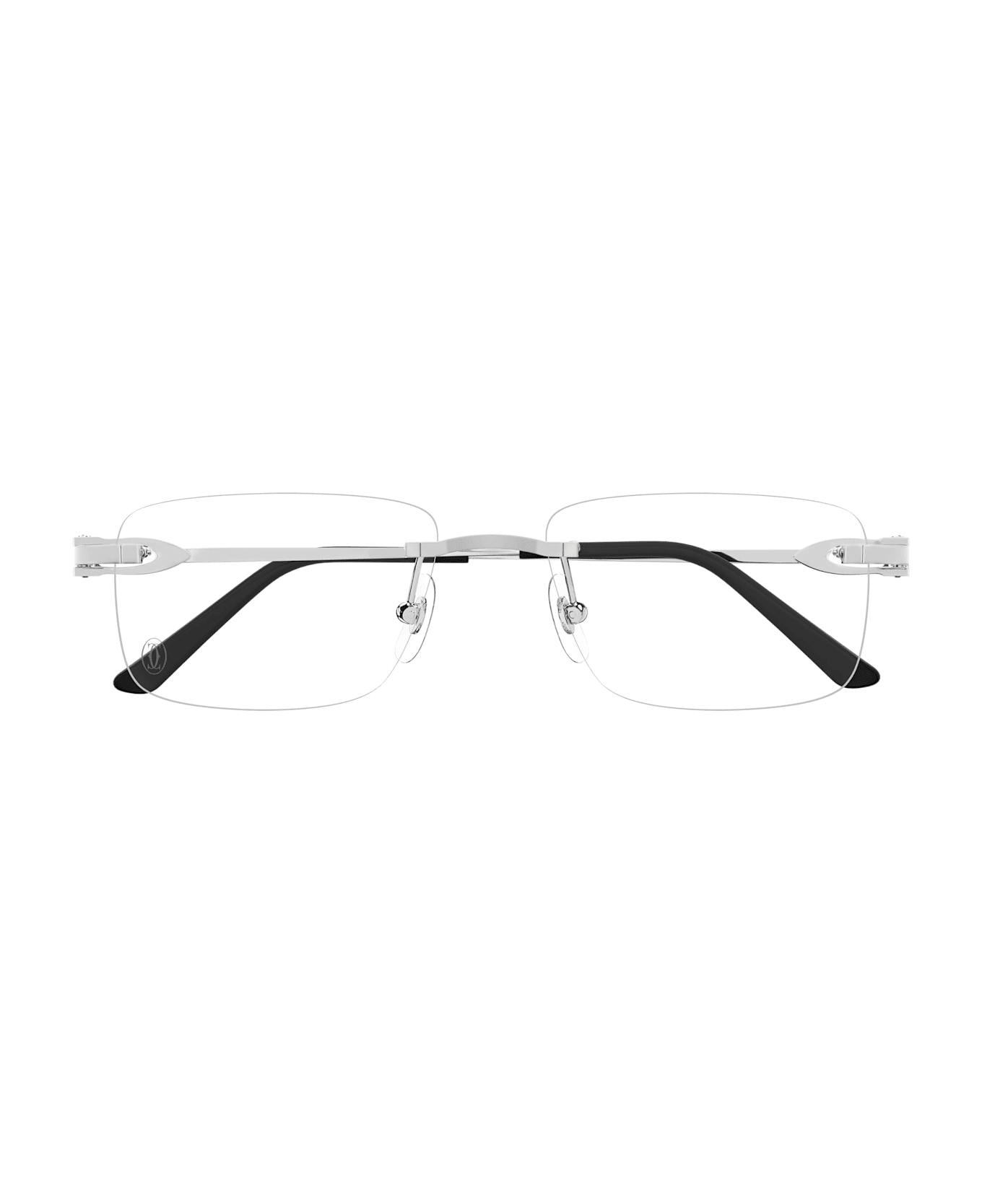 Cartier Eyewear Décor C De Cartier Ct0521o-002 - Silver Rx Glasses - Silver