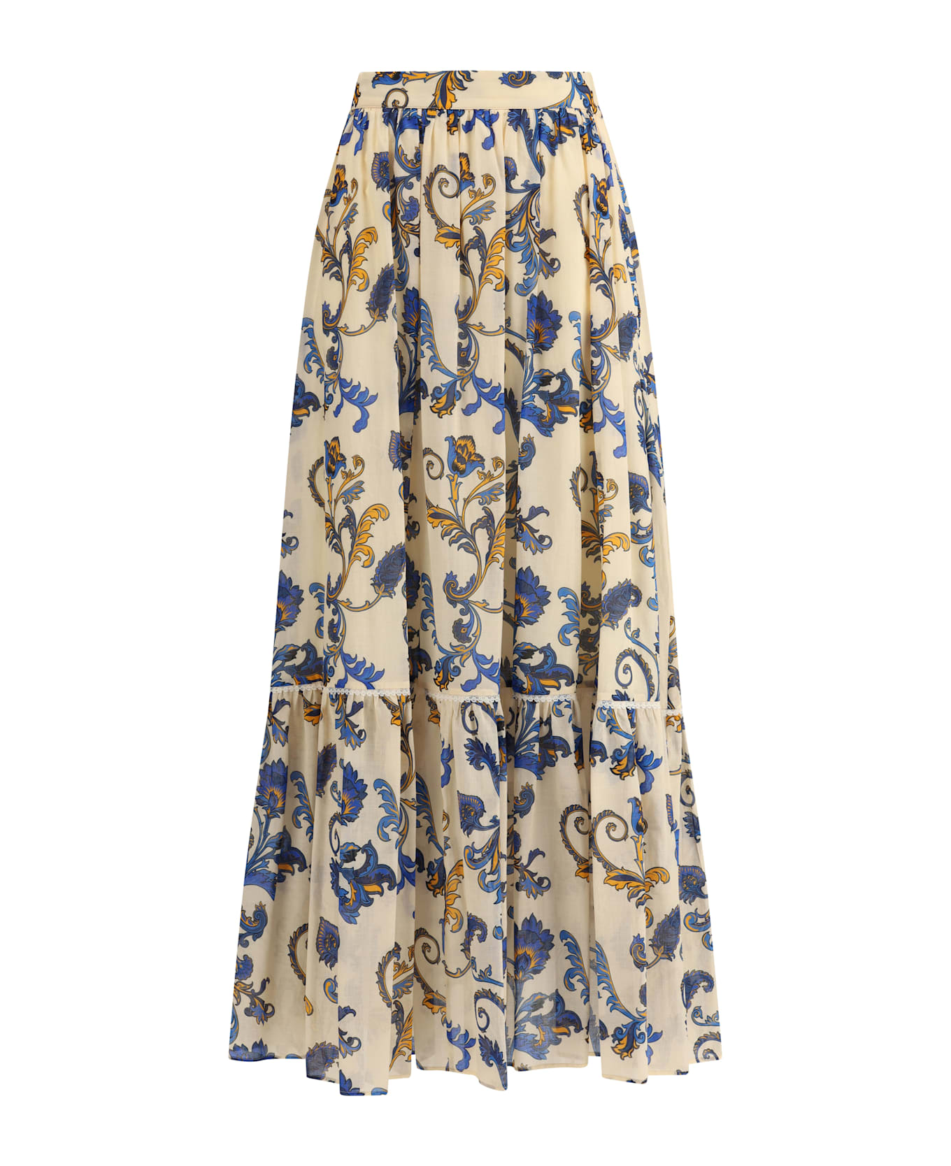 Etro Paisley Printed Long Skirt