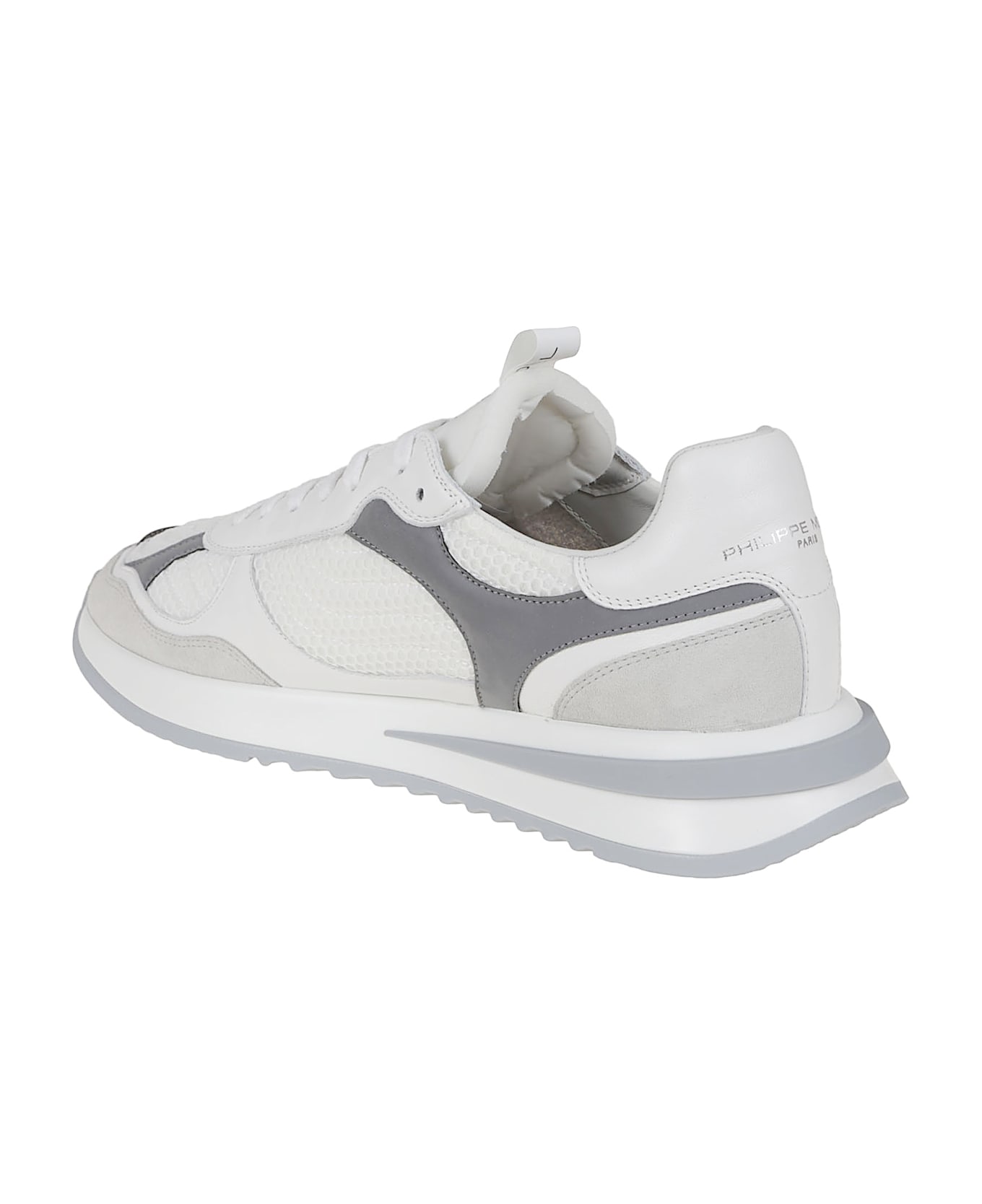 Philippe Model Olympique Low Man - Blanc Gris