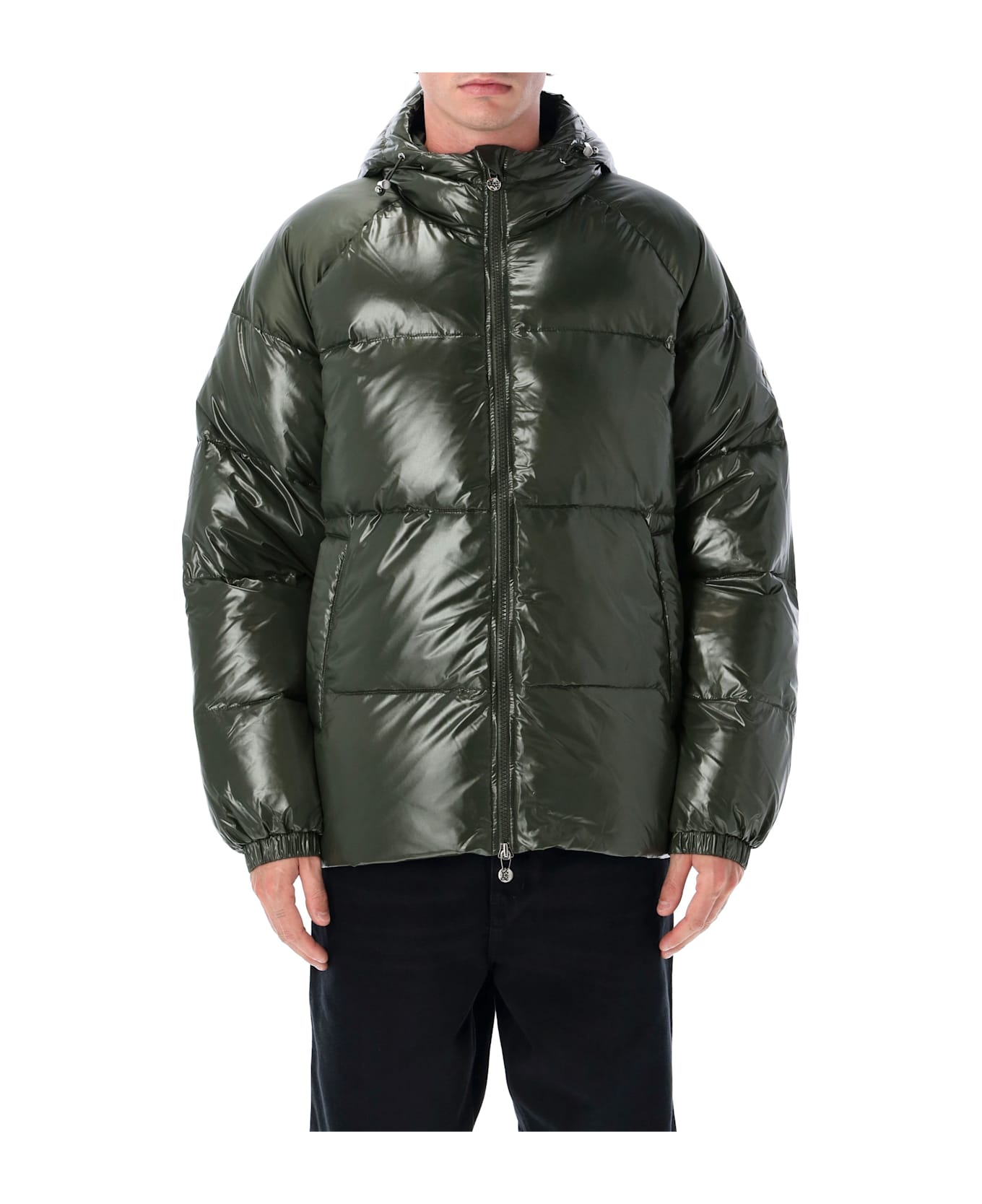Pyrenex Sten Hooded Down Jacket - BROWN