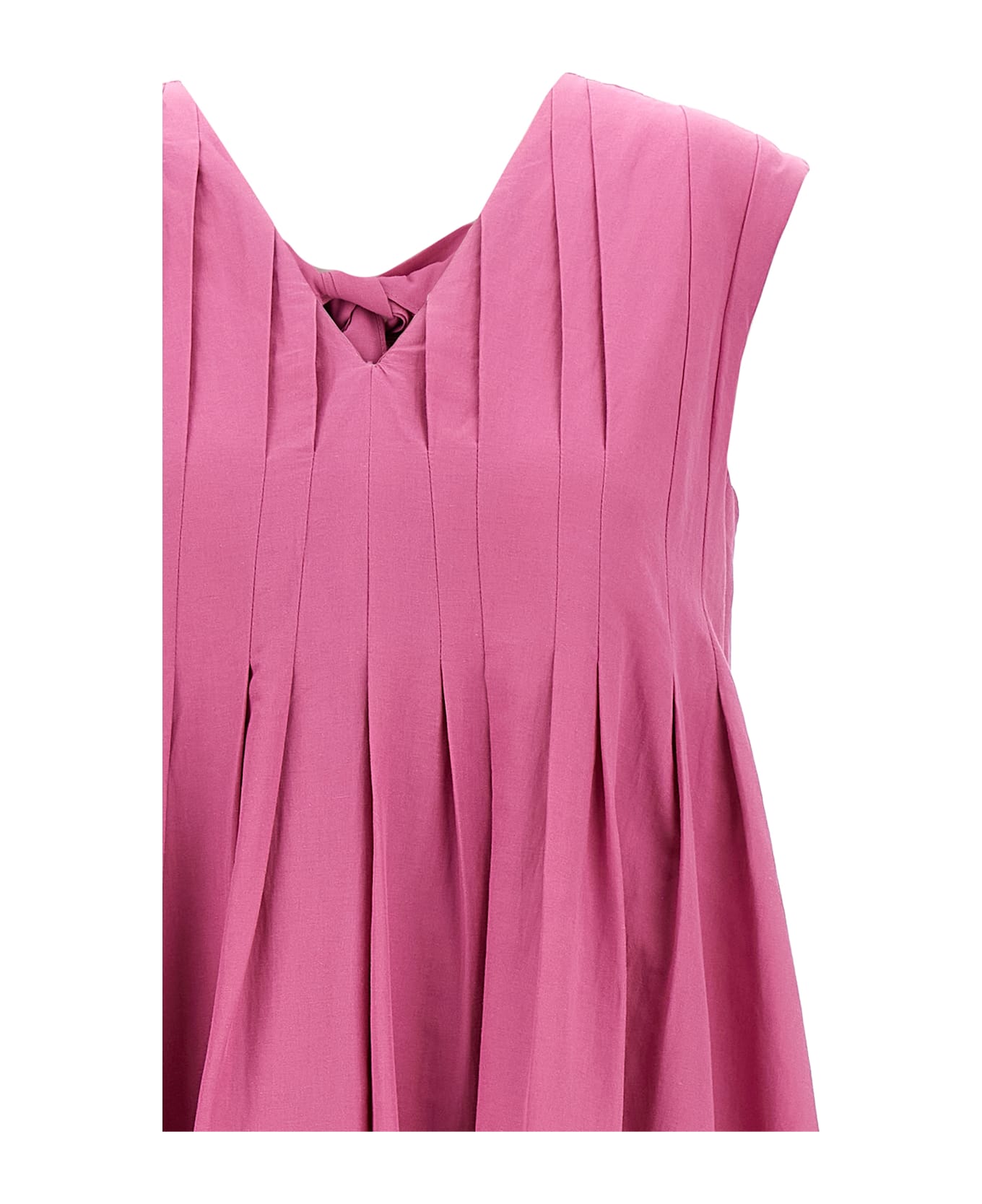 
S Max Mara 
piega
 Dress - Pink