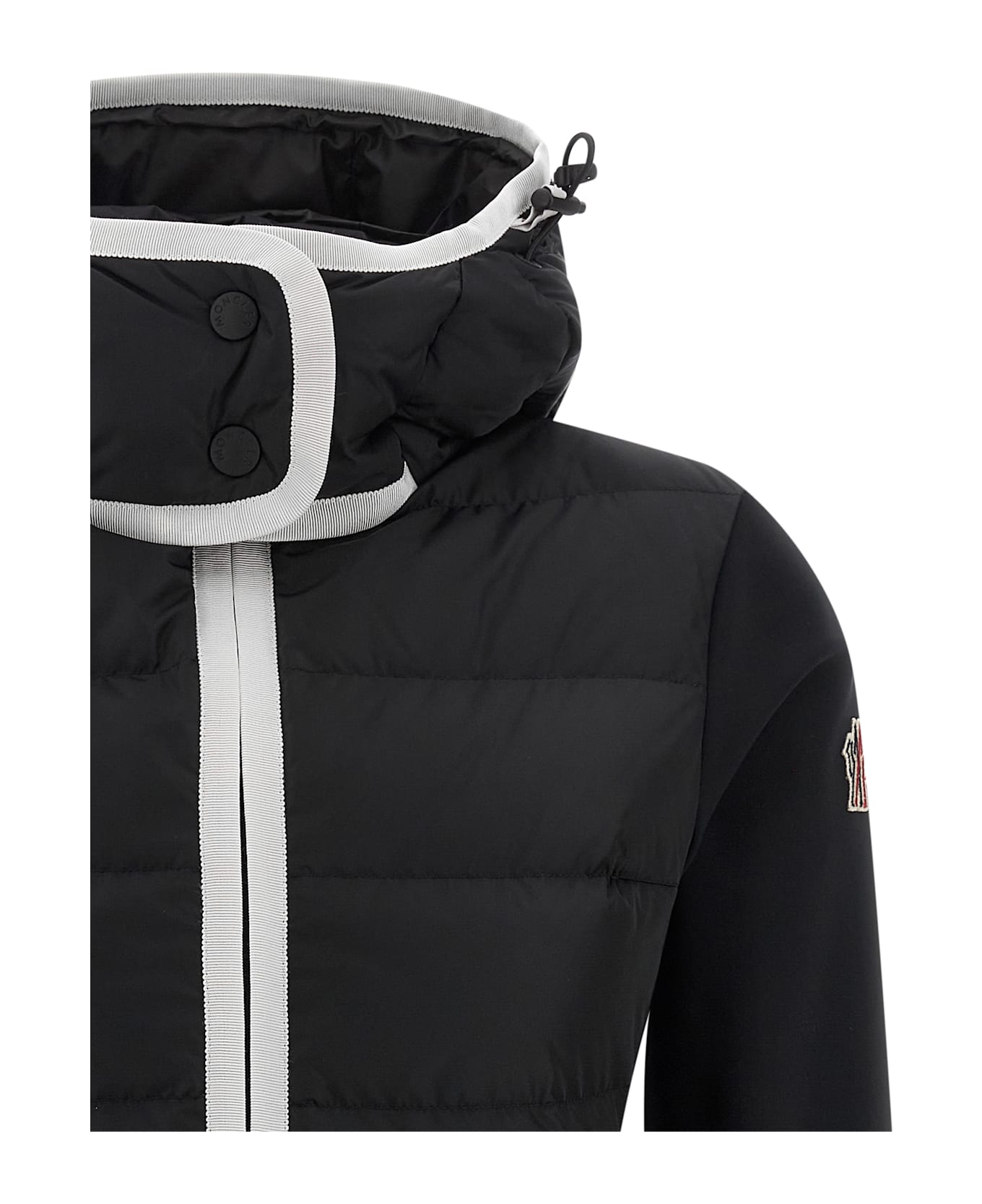 Moncler Grenoble Grosgrain Tape Jacket - Black  