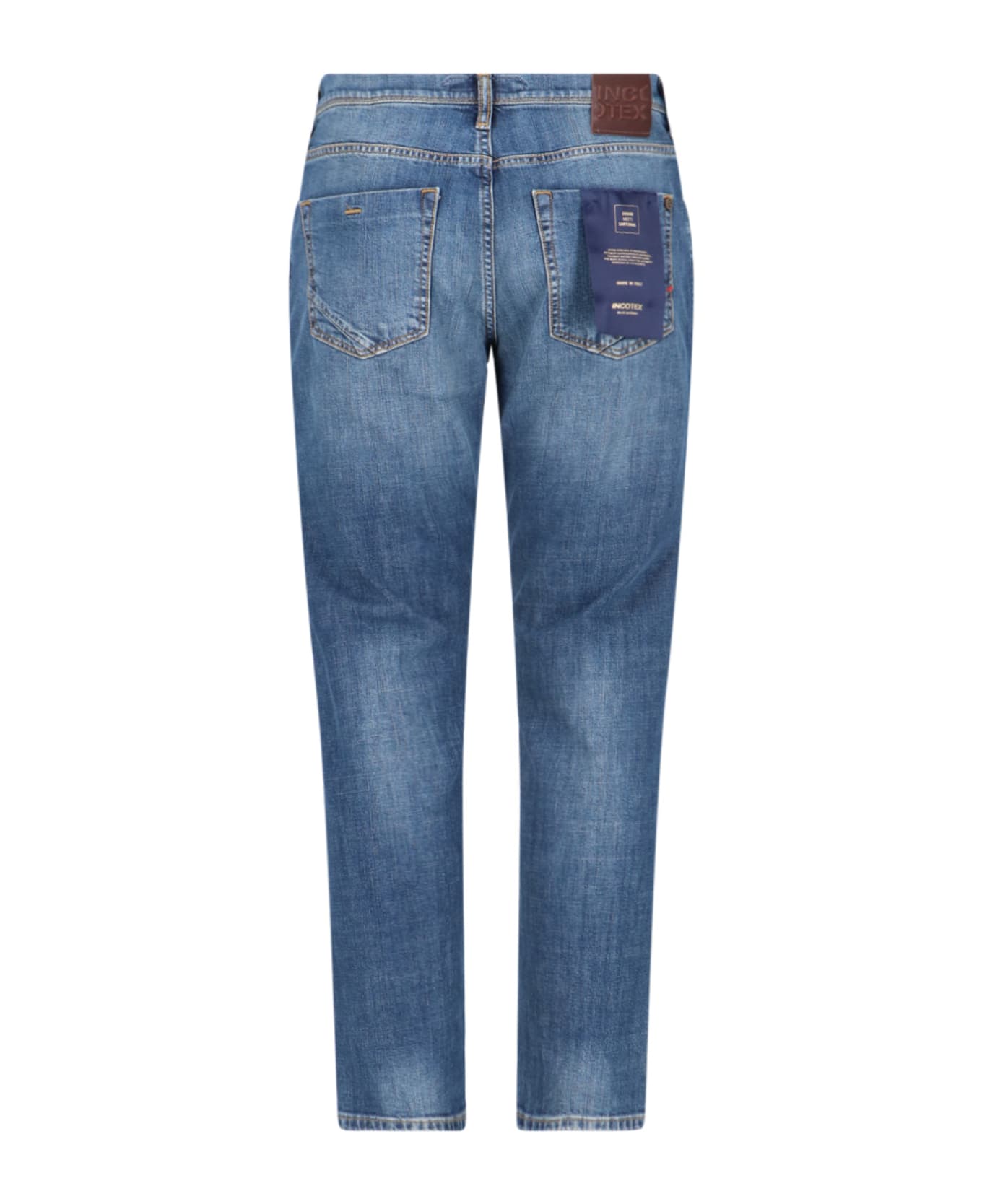 Incotex Straight Jeans - Blue