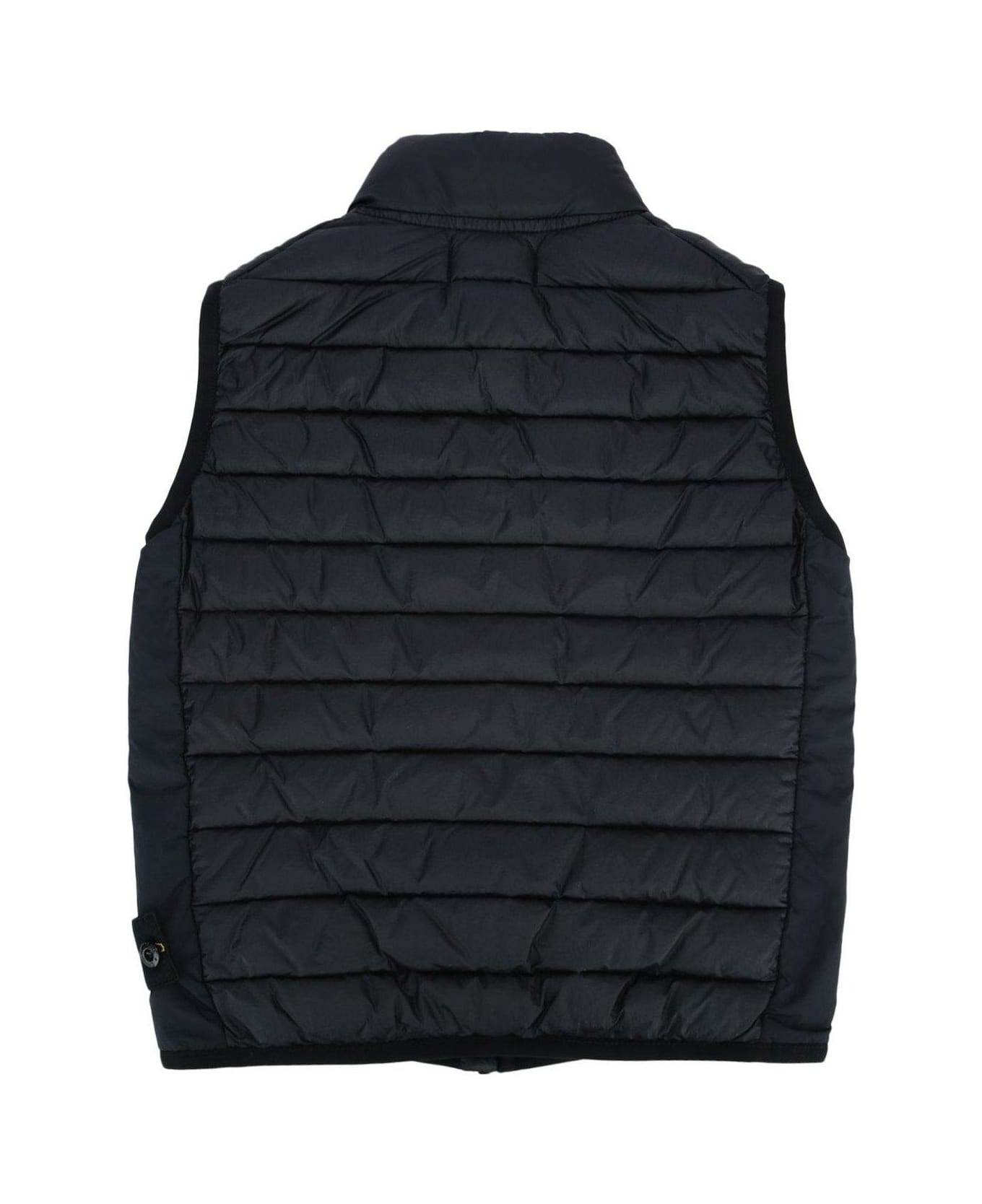 Stone Island Junior Zip-up Sleeveless Vest - Blue