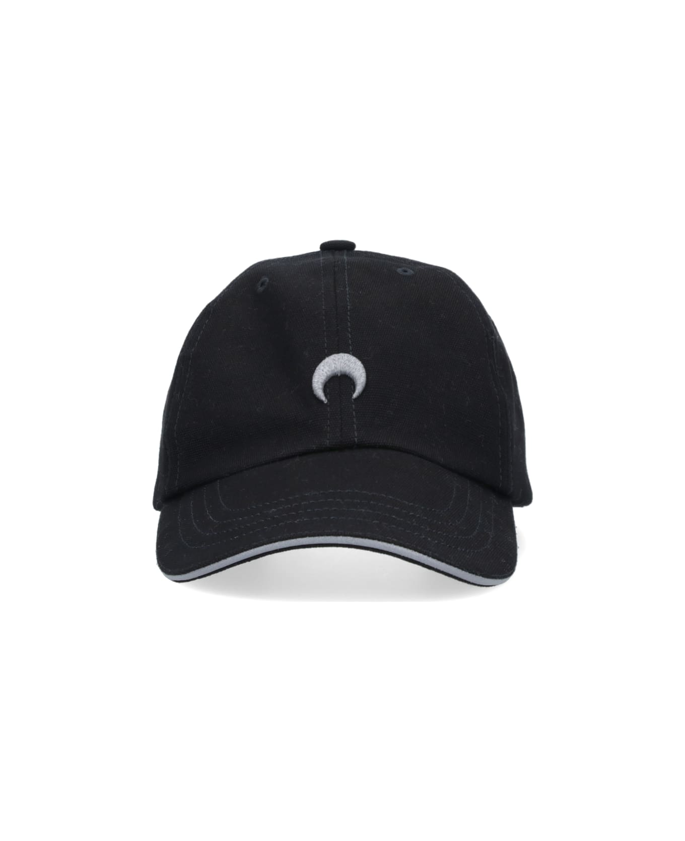 Marine Serre Logo Baseball Cap - Black  
