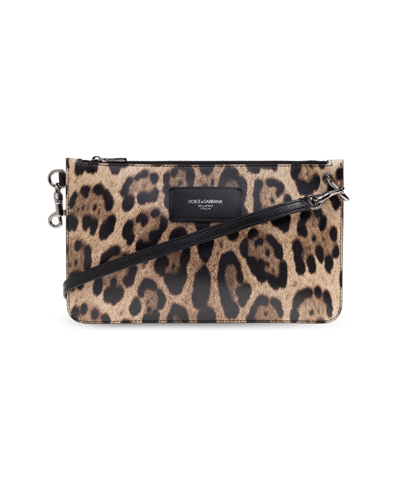 Dolce & Gabbana Animal Print Shoulder Bag - LEO NEW