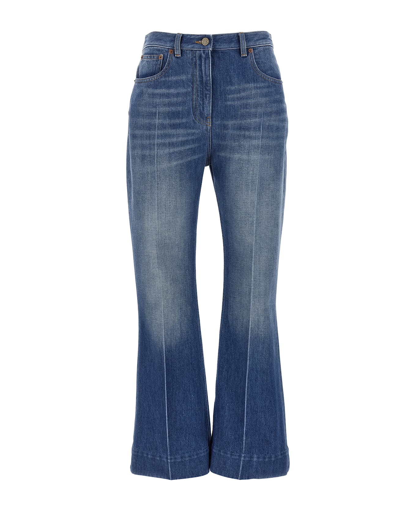 Valentino Garavani Flared Jeans - Light Blue