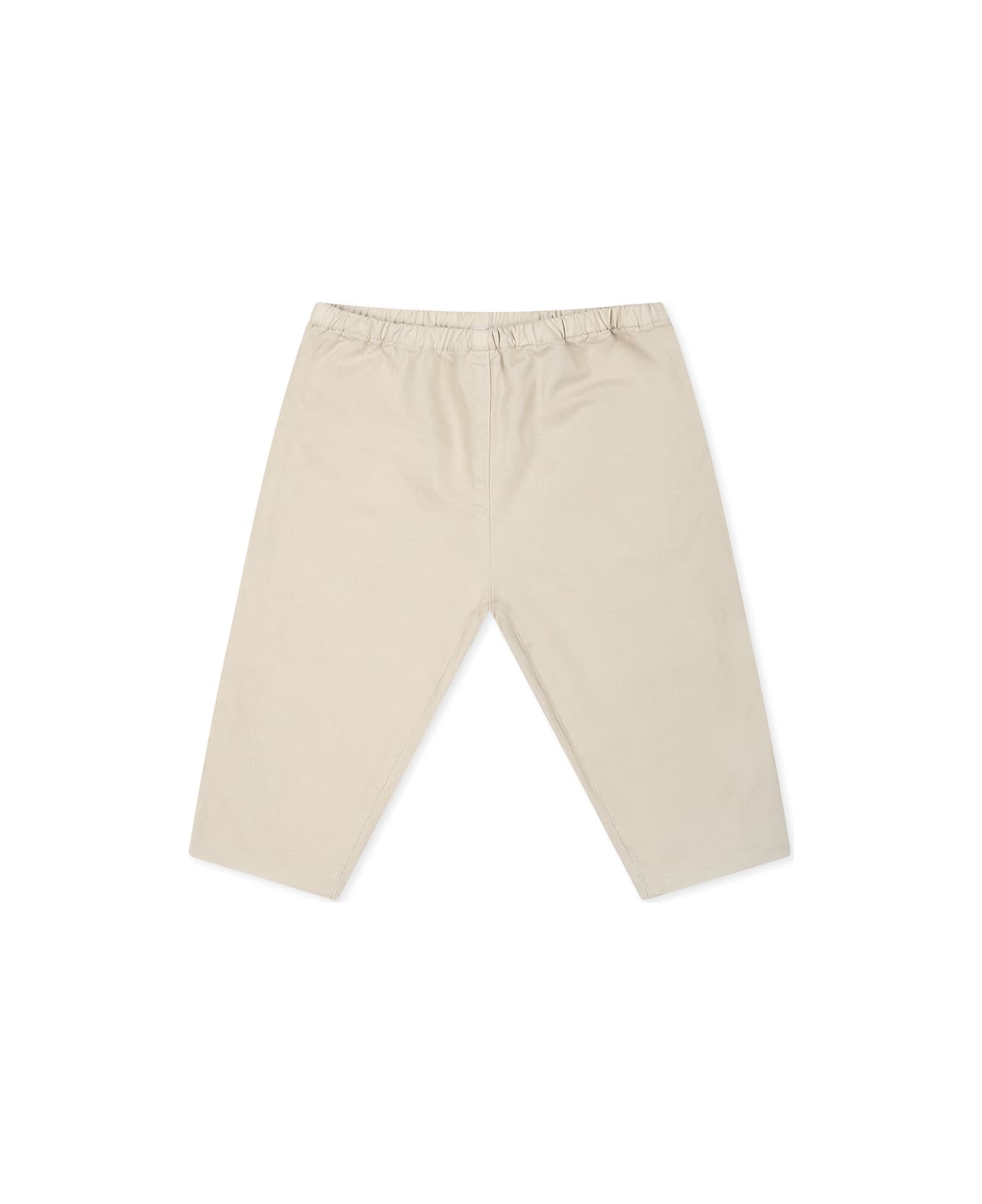 Bonpoint Beige Trousers For Babykids - Beige