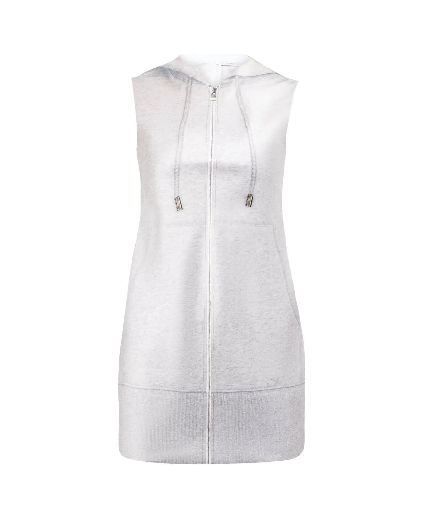 J.W. Anderson Mini Shift Dress - Grey Melange