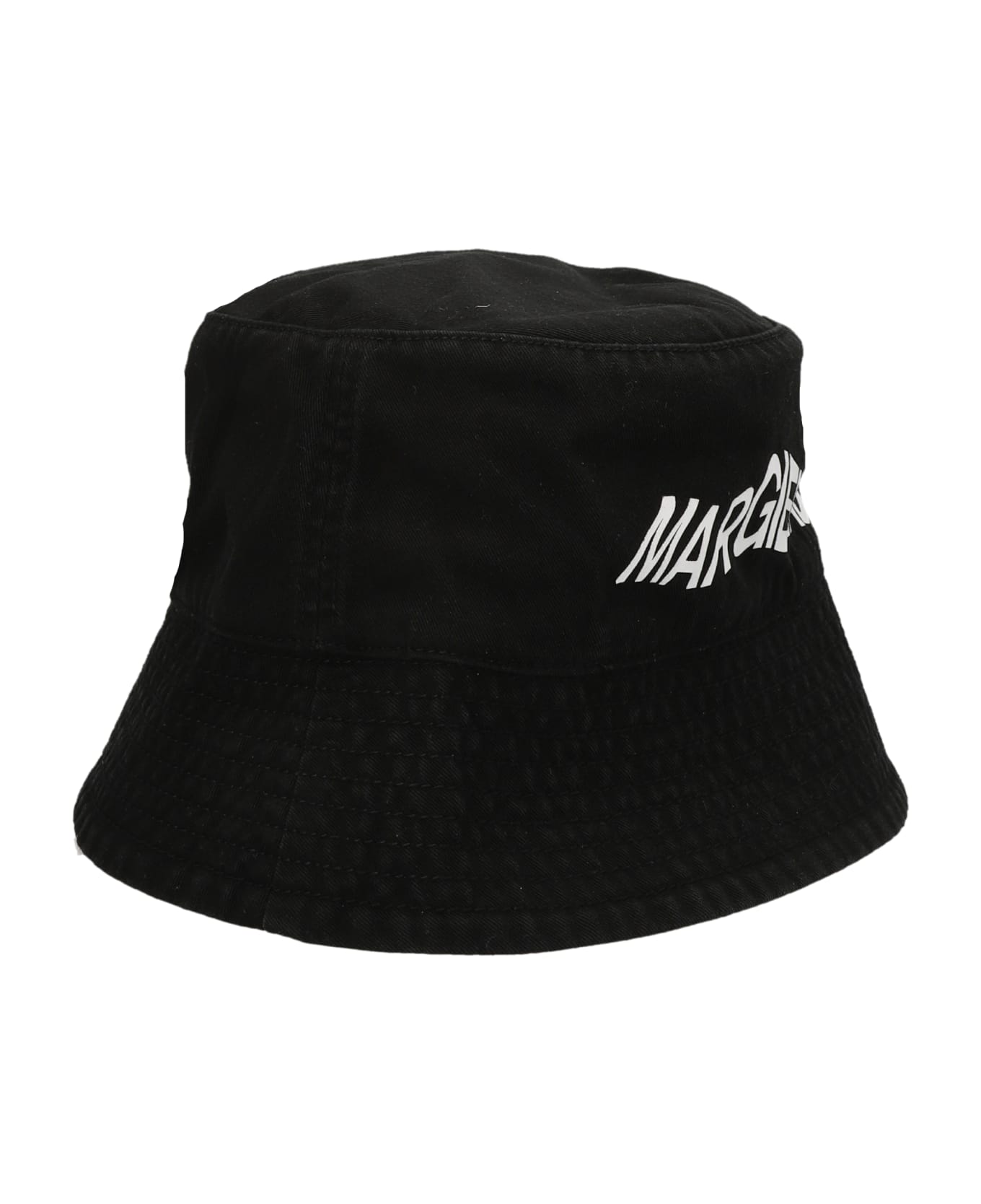 【MM6 MAISON MARGIELA】 Eco Leather Bucket Hat Black Buy MM6 Maison Margiela Bucket Hat 'Black' - S52TC0051