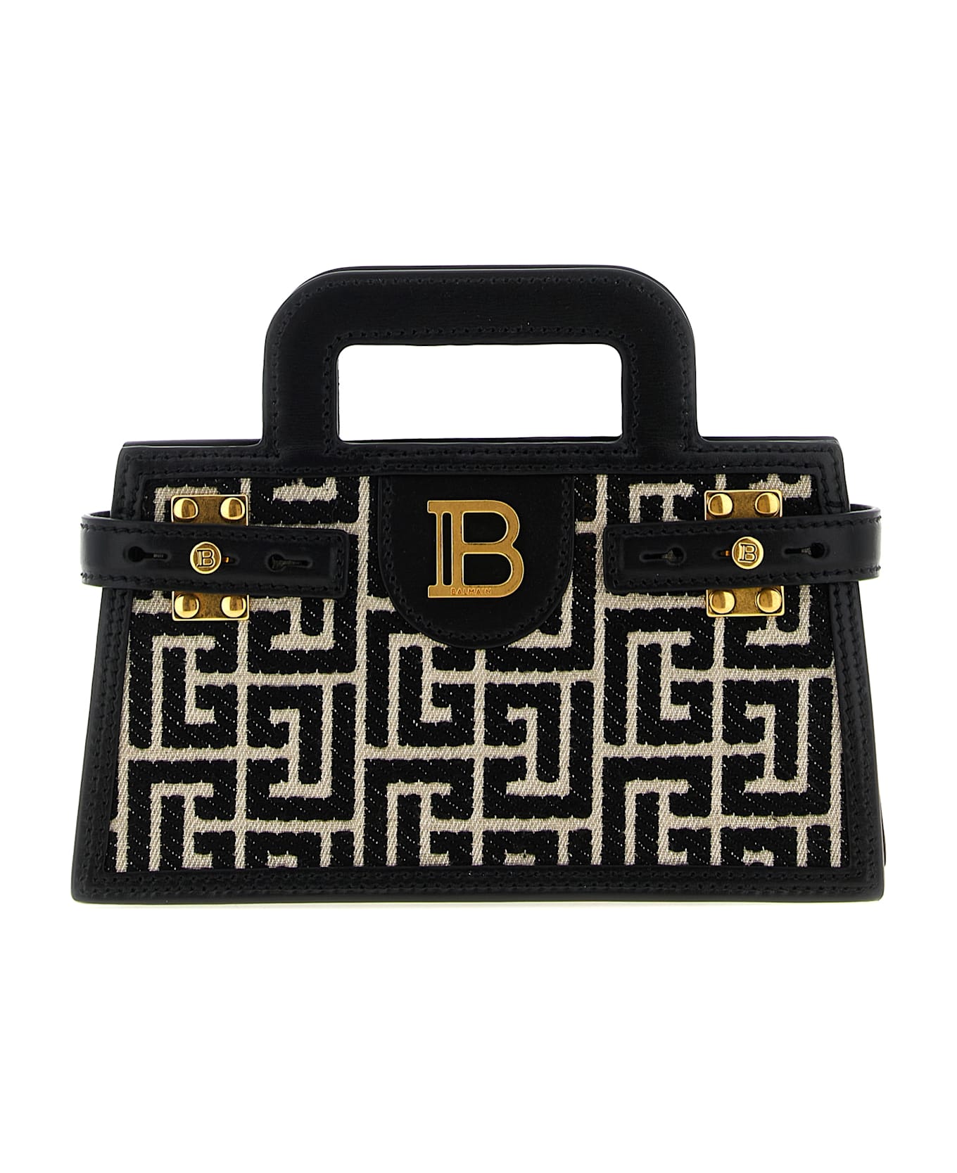 Balmain 
b-buzz
 Small Handbag - Gfe Ivoire Noir