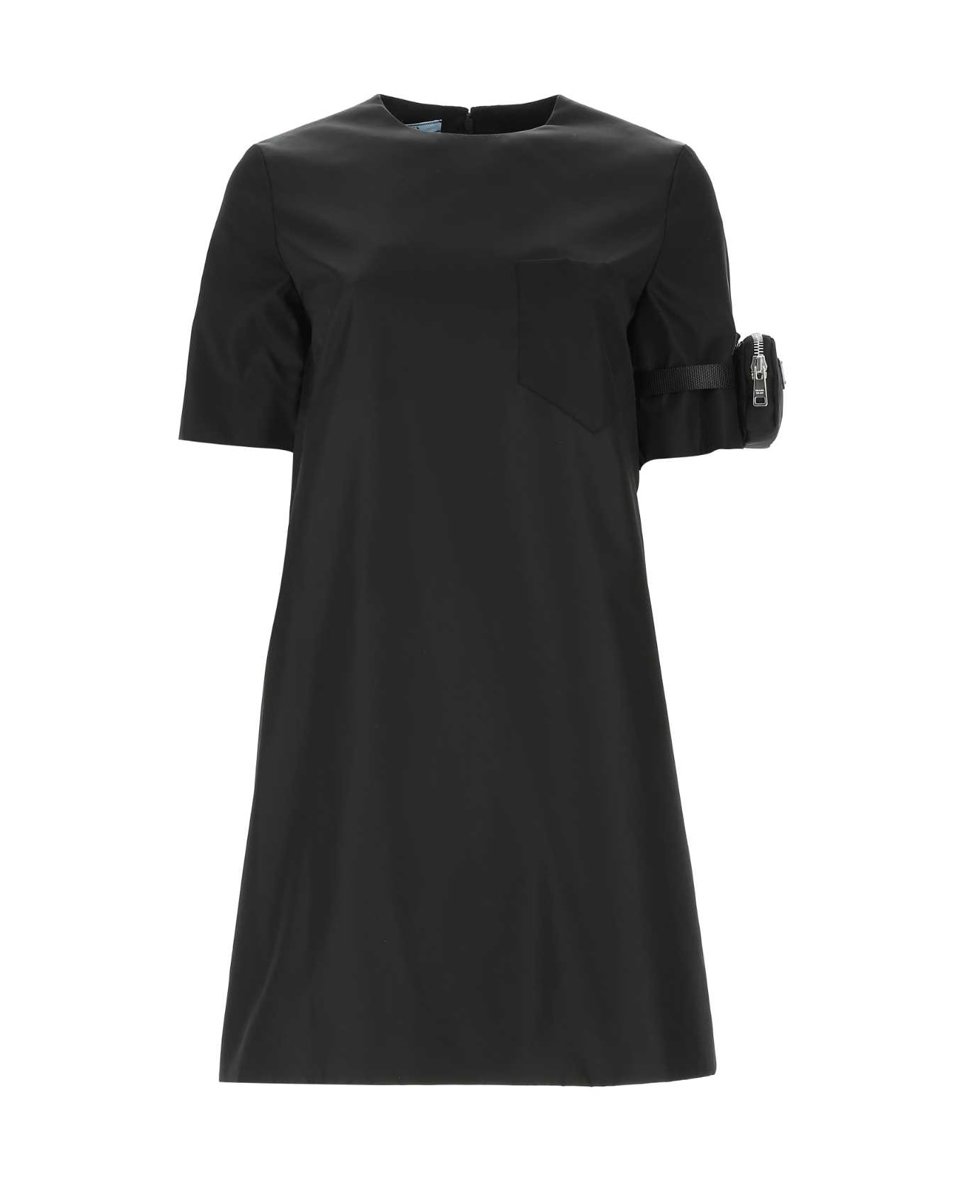 Prada Black Re-nylon Dress - F0002 ワンピース＆ドレス