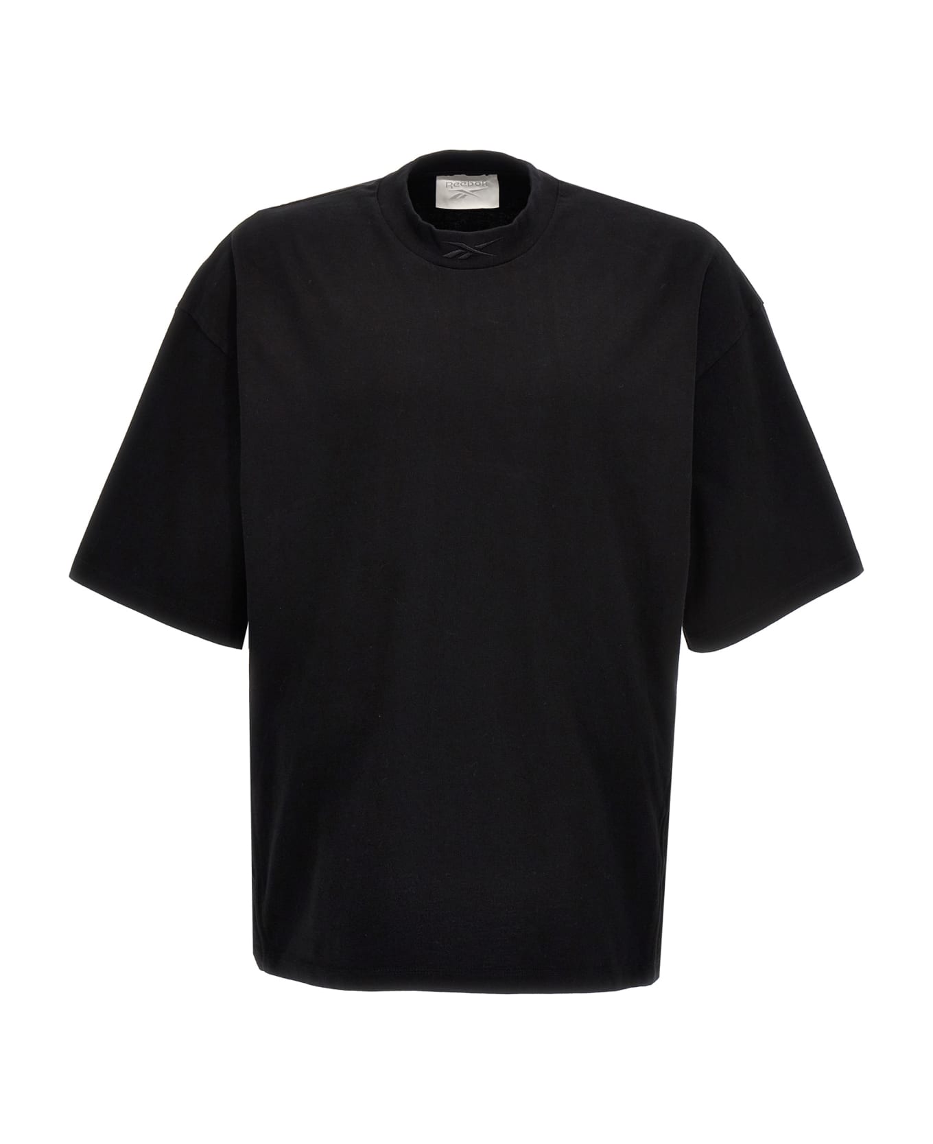 Reebok Logo Embroidery T-shirt - Black  