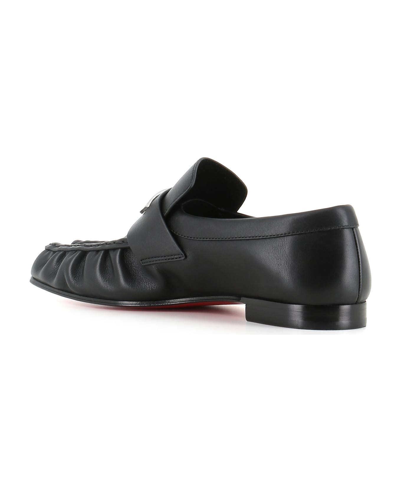 Christian Louboutin Loafer Mocallista Flat - Black