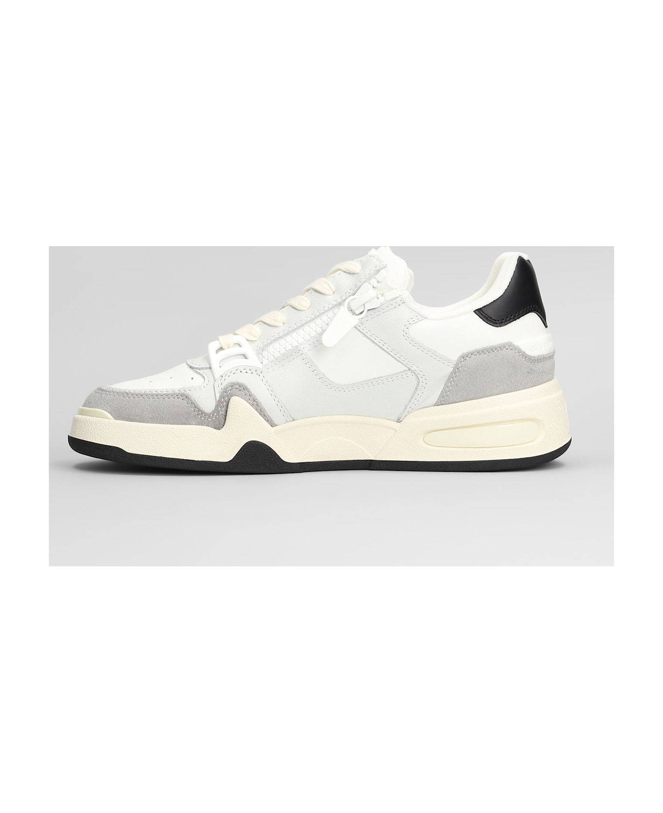 Giuseppe Zanotti Gz-shost Sneakers In White Leather - white