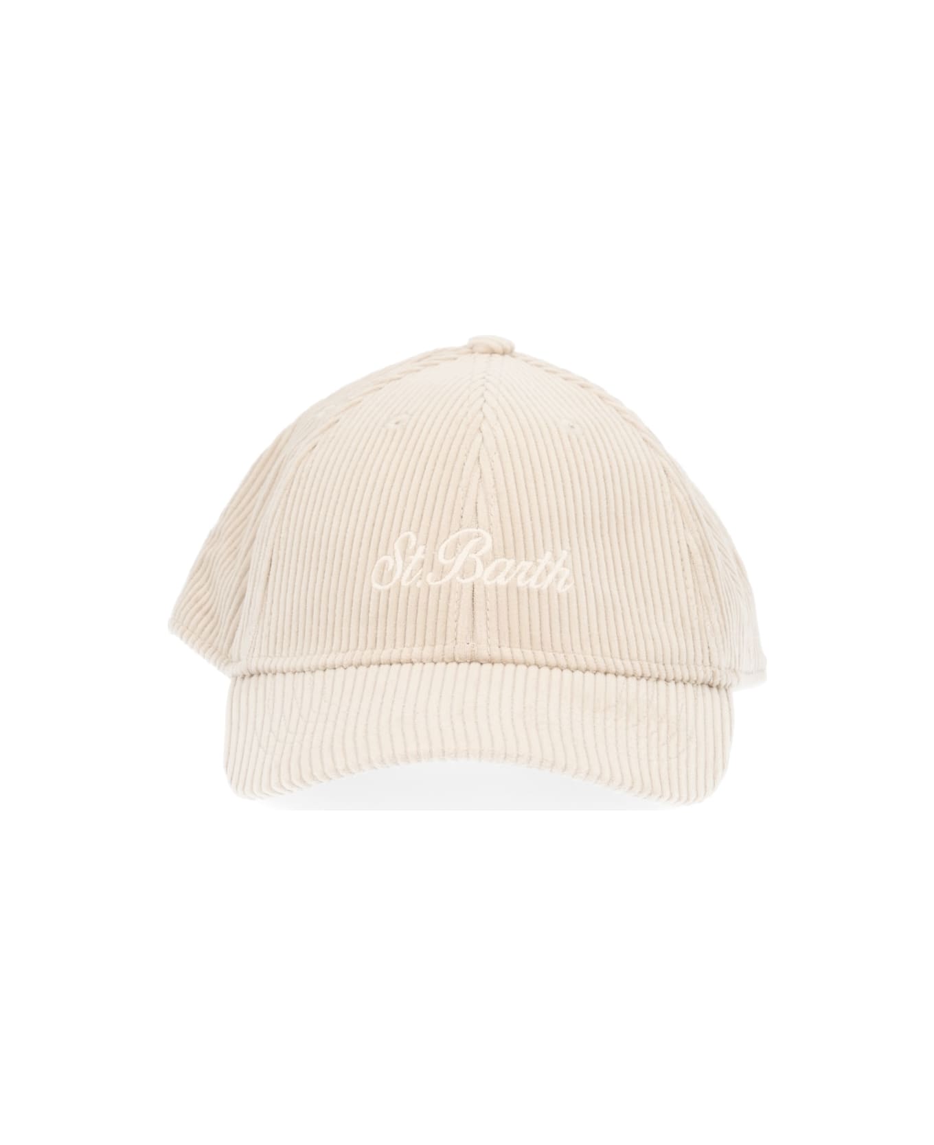 MC2 Saint Barth Baseball Cap "corduroy - BEIGE