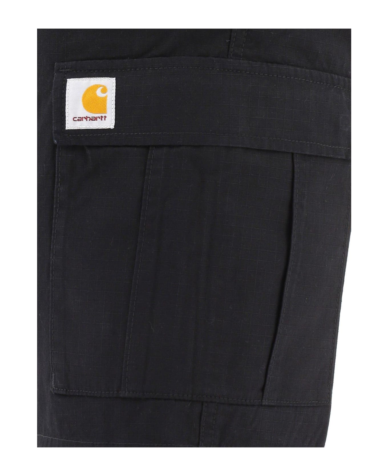 Carhartt Pocket Detailed Bermuda Shorts - Black