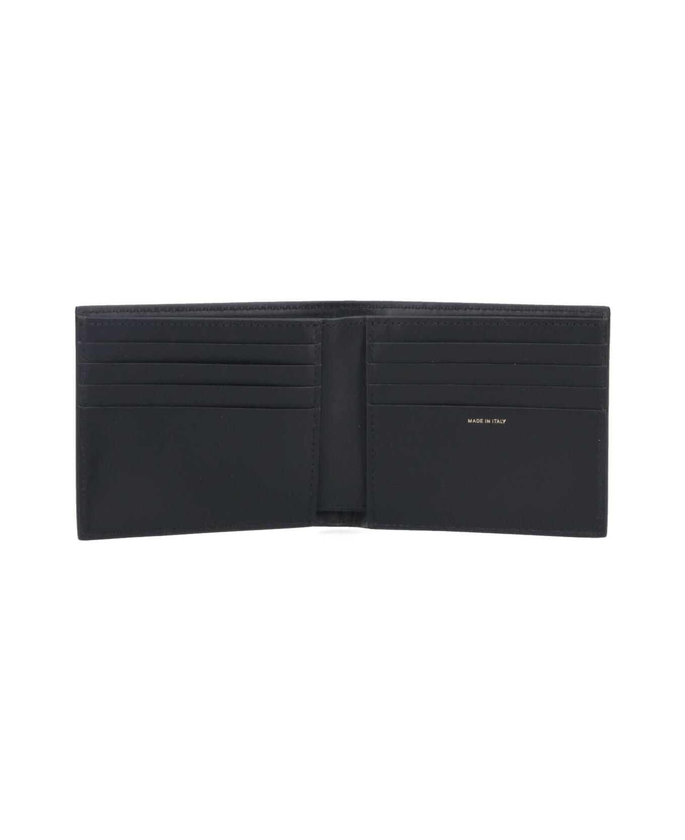 Paul Smith "signature Stripe Block" Bifold Wallet - Black  