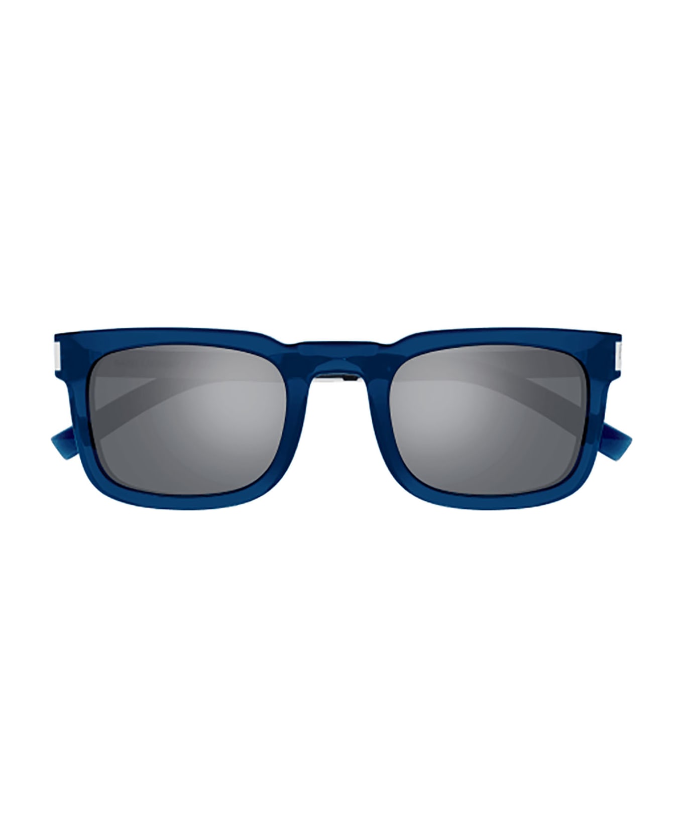 Saint Laurent Eyewear SL 581 Sunglasses - Blue Silver Silver