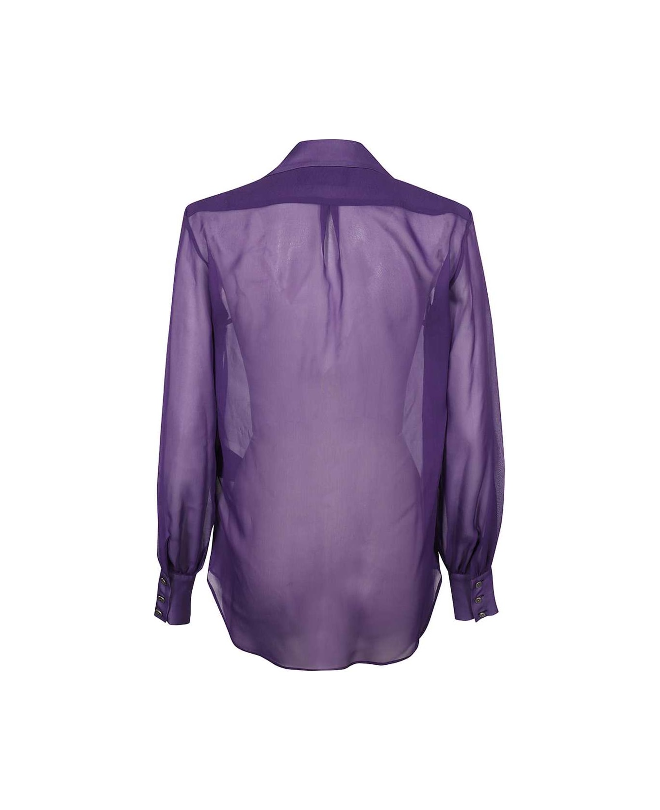 John Richmond Long-sleeved Shirt - purple
