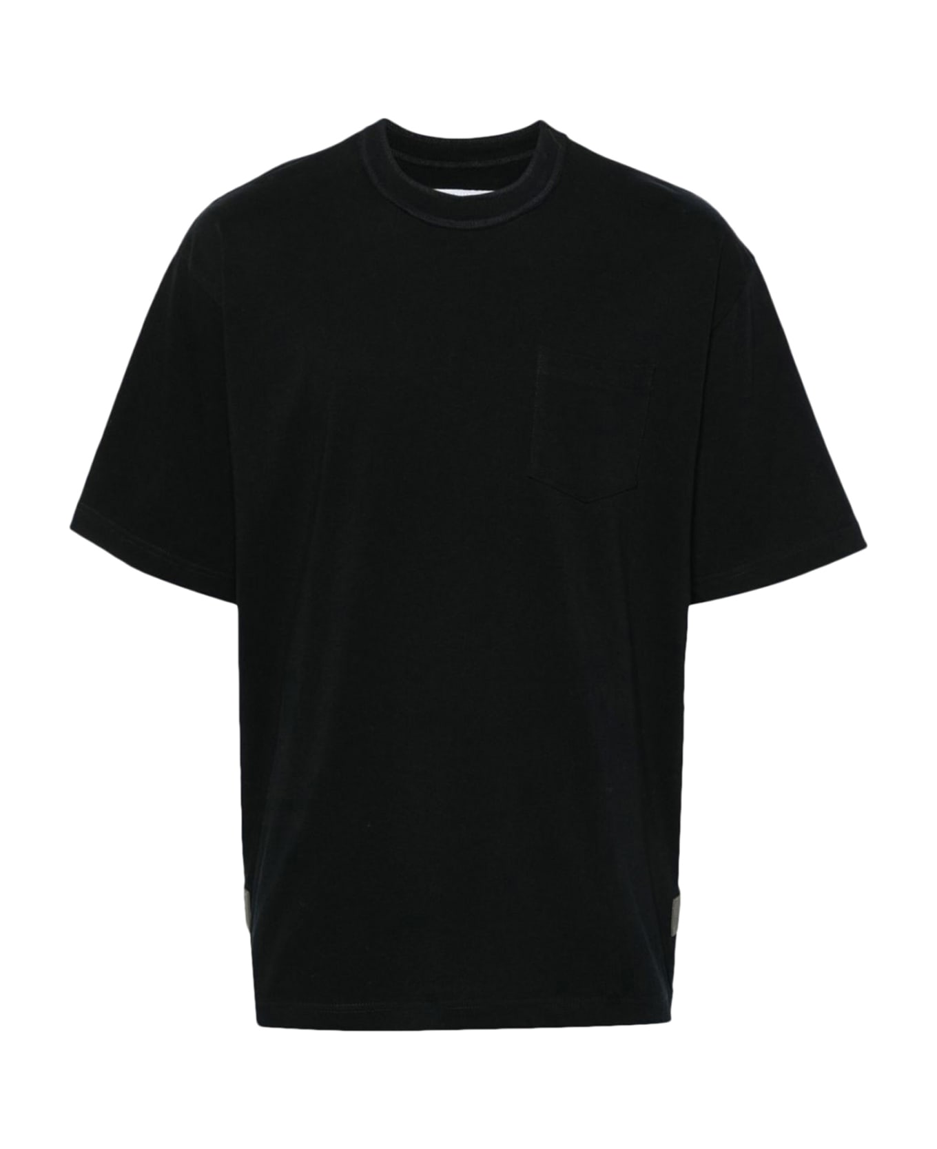 Sacai Cotton Jersey T-shirt - Navy シャツ