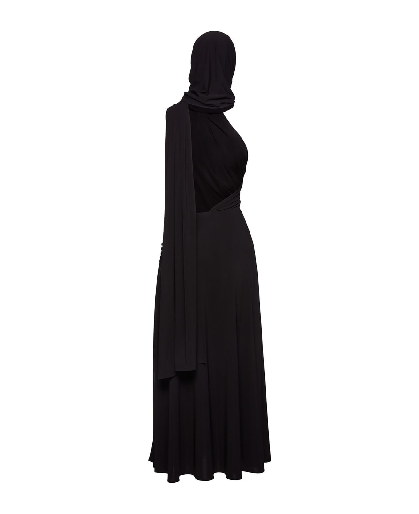 Magda Butrym Midi Dress - Black