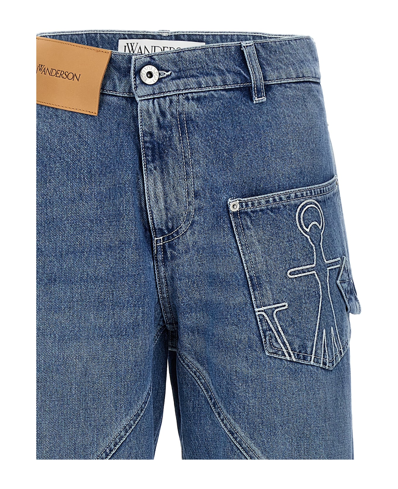 J.W. Anderson 
twisted Workwear
 Jeans - Light Blue