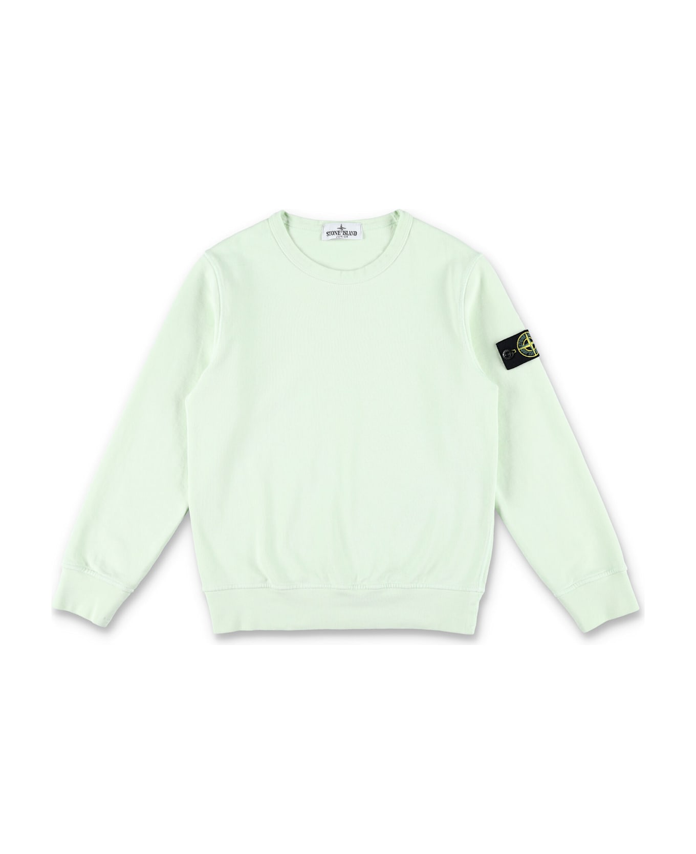 Stone Island Junior Kid - Crewneck Sweatshirt - CLOROPHIL