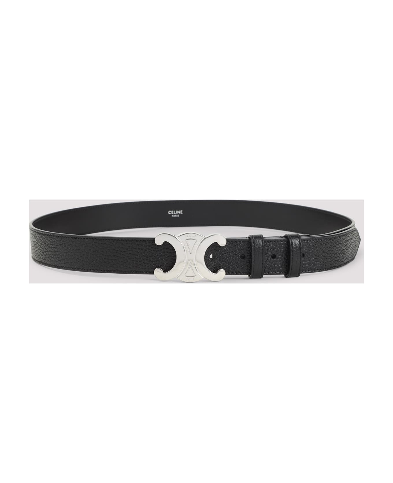 Celine Large 30 Mm Belt - Si Black