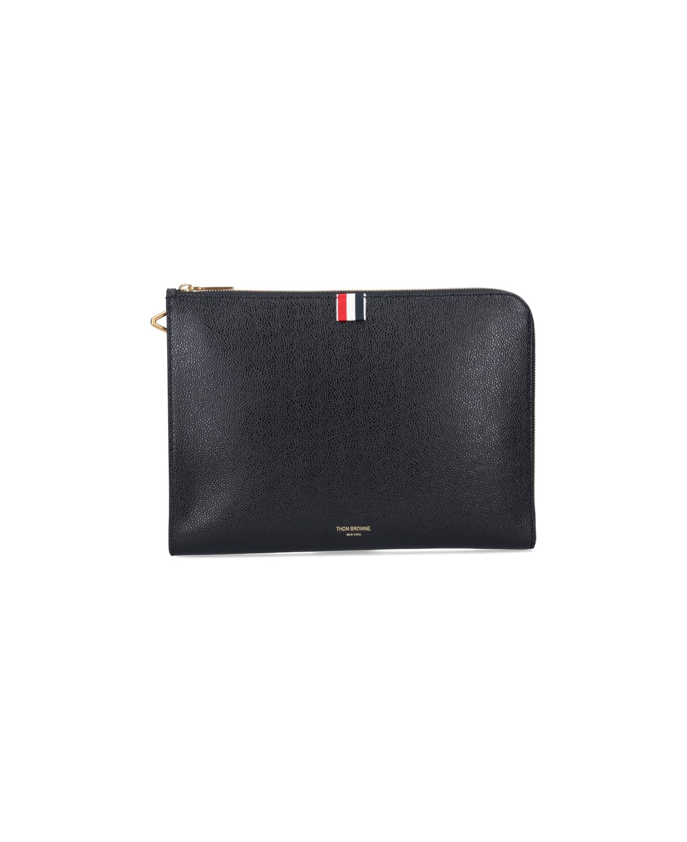 Thom Browne Flat Pouch - Black