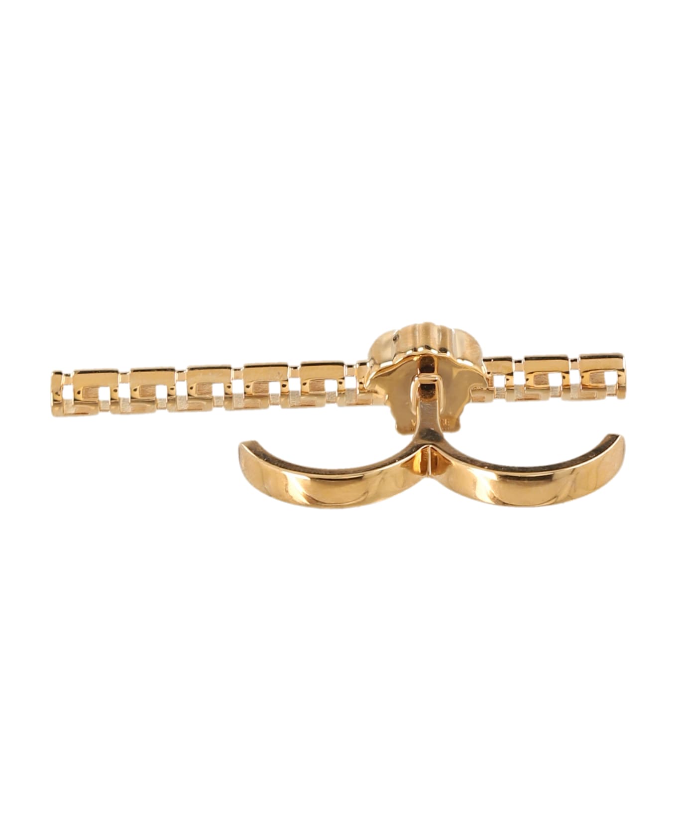 Versace 'greca' Ring - Gold
